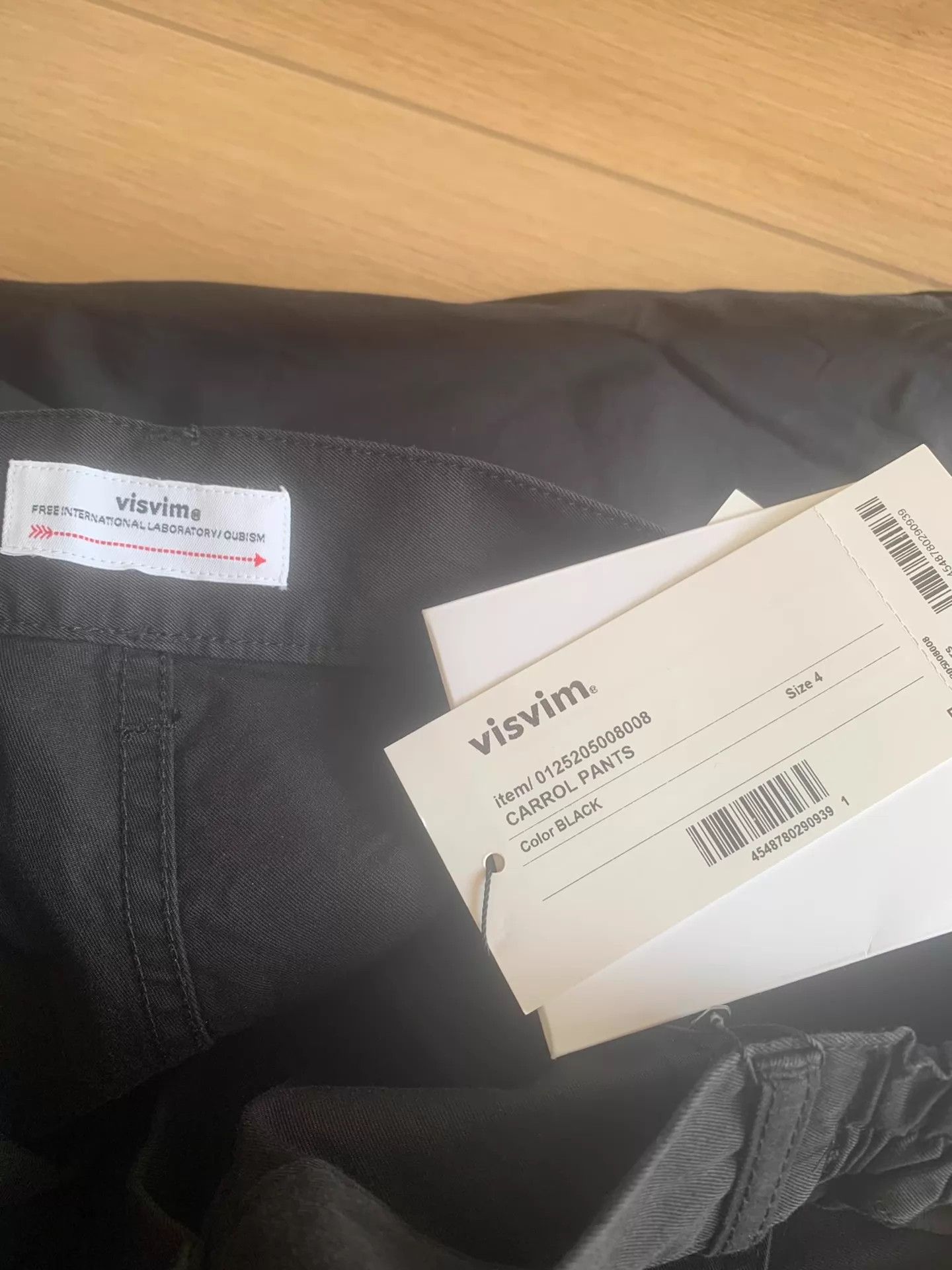 Visvim VISVIM CARROL PANTS Men's Black 25AW Size 4 Size US 36 / EU 52 - 3 Thumbnail