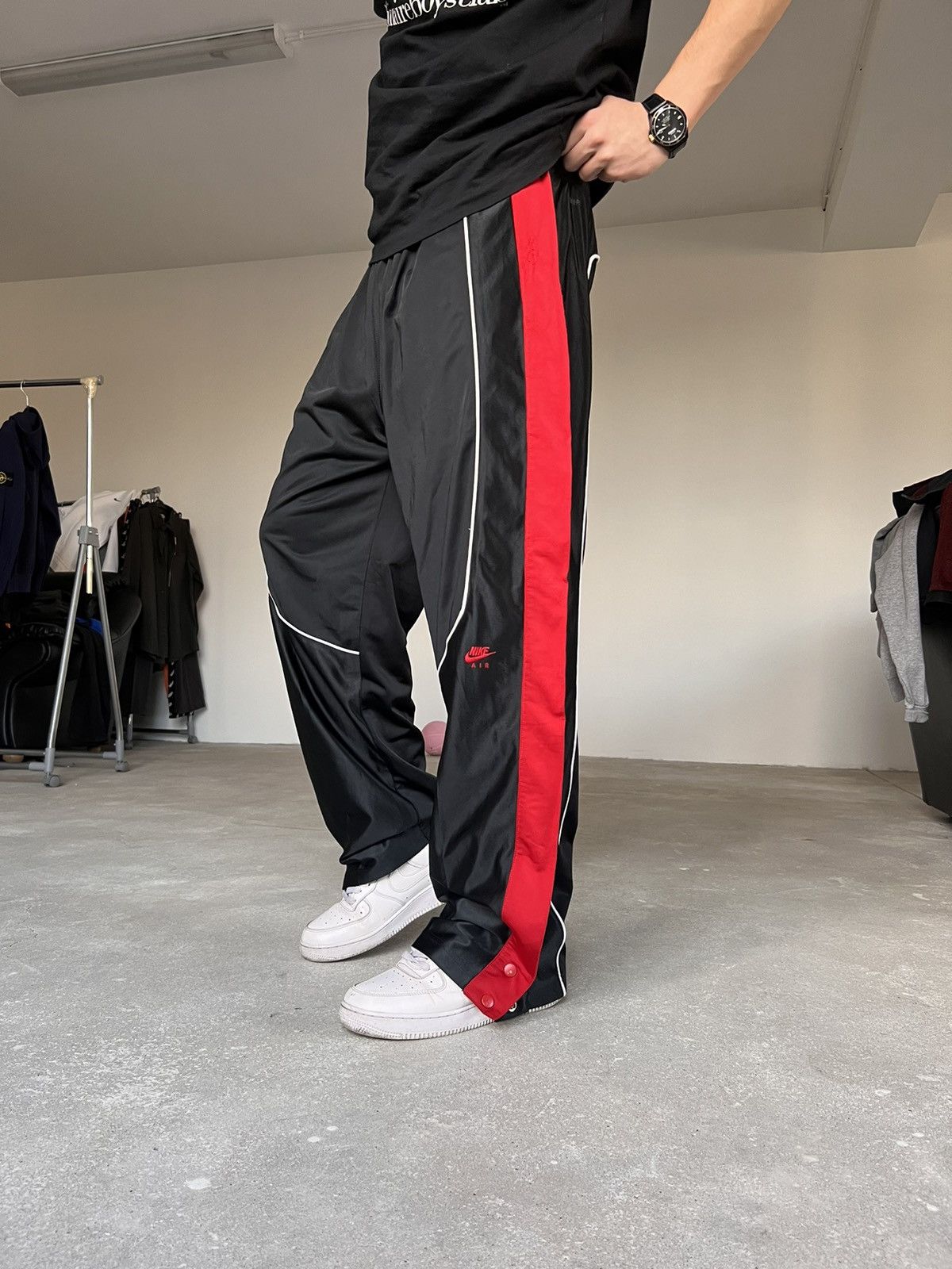 Nike Rare Vintage Nike Pants Black Size US 32 / EU 48 - 14 Thumbnail