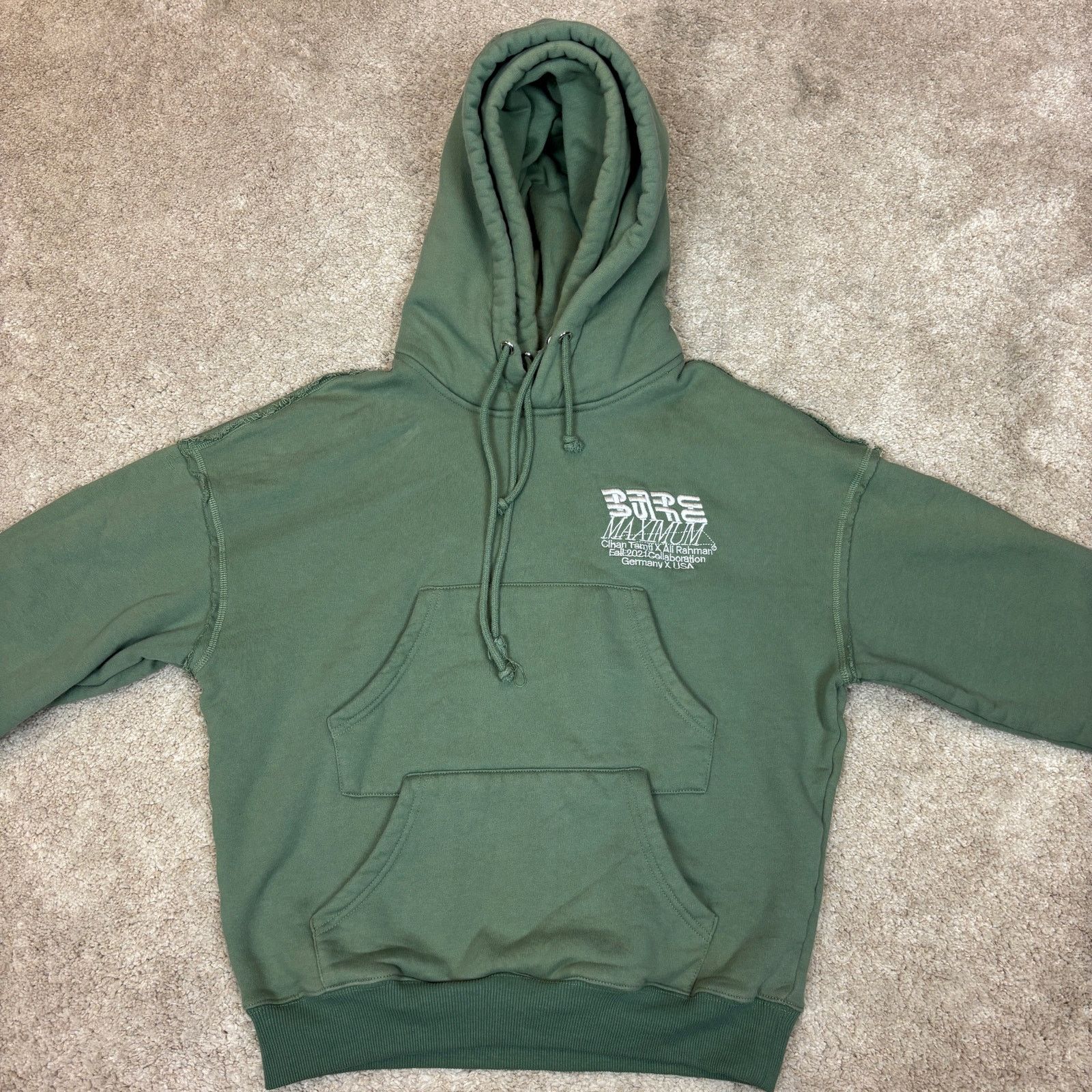 Other Rare Bare Maximum Ali Rahman Fall 2021 Double Hoodie Medium Size US M / EU 48-50 / 2 - 2 Thumbnail