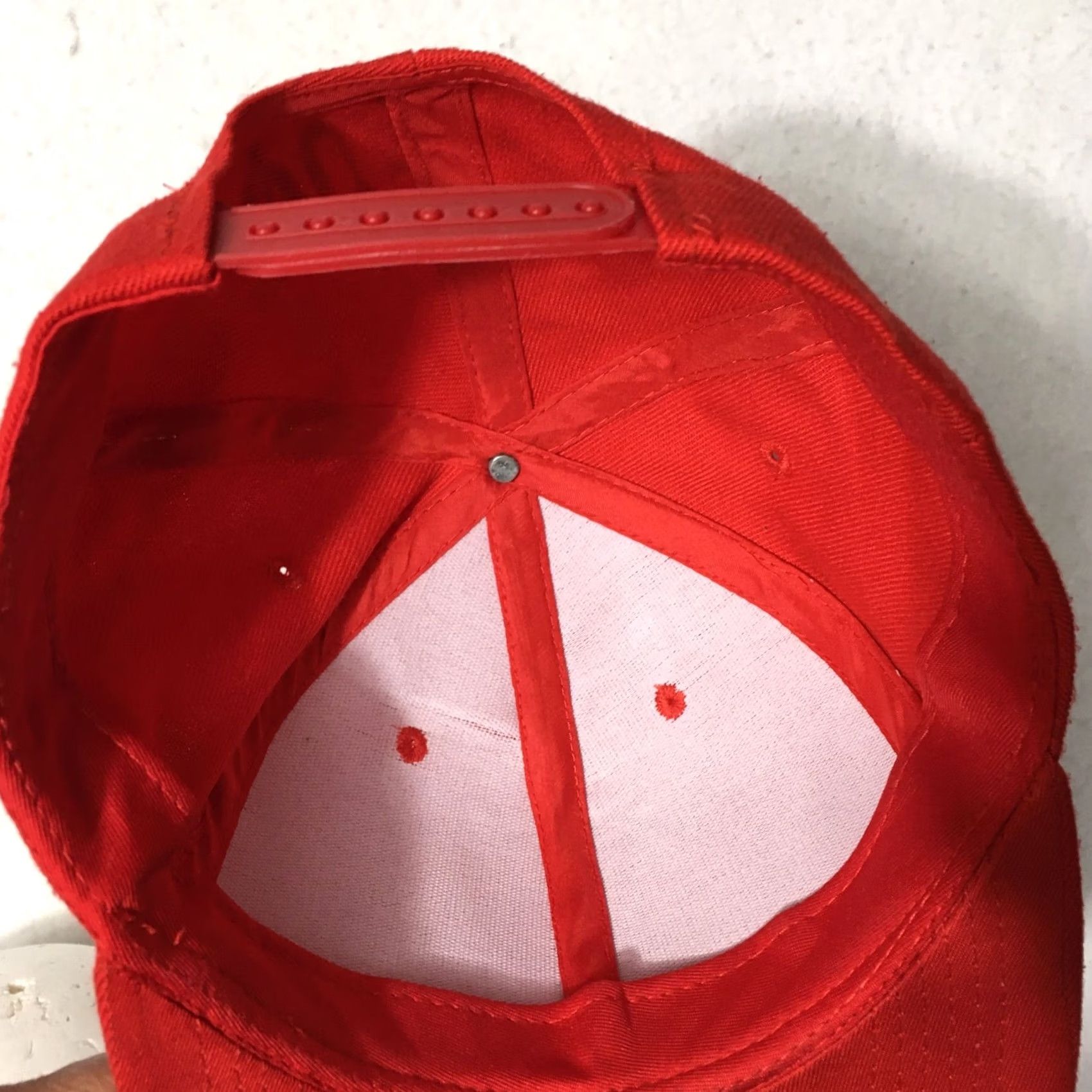Vintage TESLA COMPANY BASEBALL HAT Red SNAP BACK Athletic Employee Cap QUALITY Mens Size ONE SIZE - 8 Thumbnail