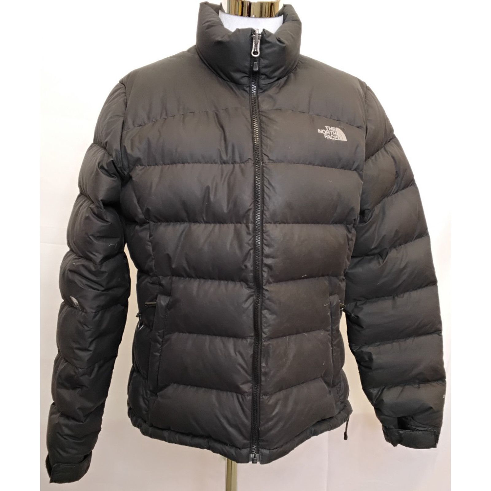 The North Face The North Face Down Puffer Coat Women's L Black Some Snags Size L / US 10 / IT 46 - 2 Thumbnail