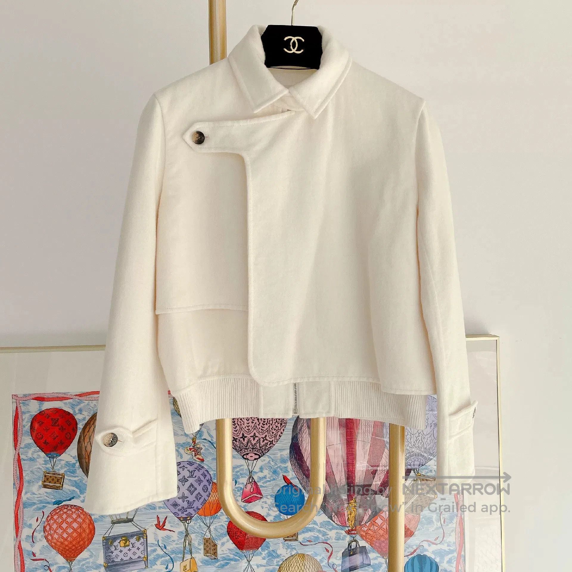 Hermes Hermes Double-sided Cashmere Coat. Size US XXS / EU 40 - 1 Thumbnail