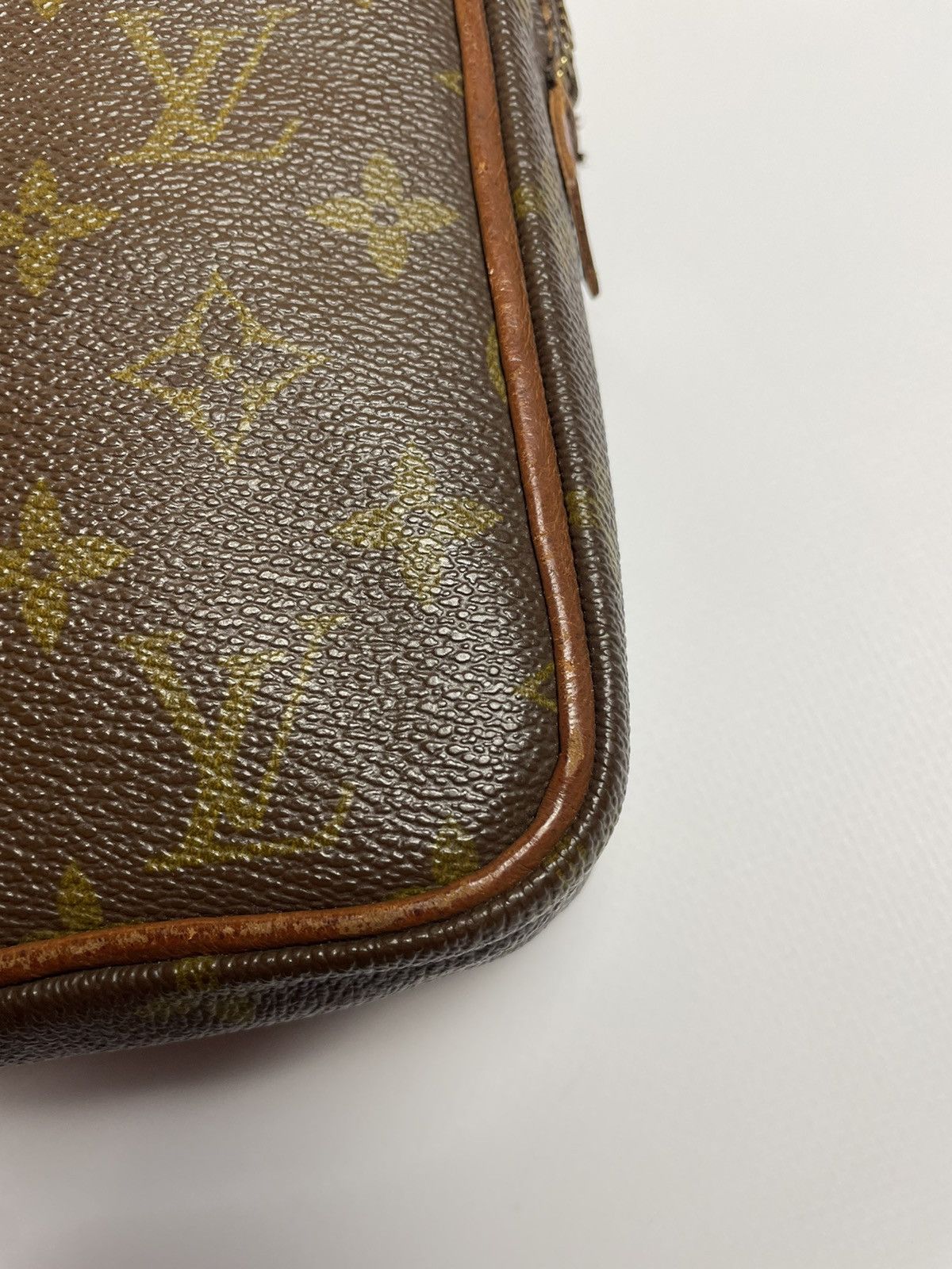 Louis Vuitton × Vintage Louis Vuitton Monogram Danube Messenger Brown Size ONE SIZE - 5 Thumbnail