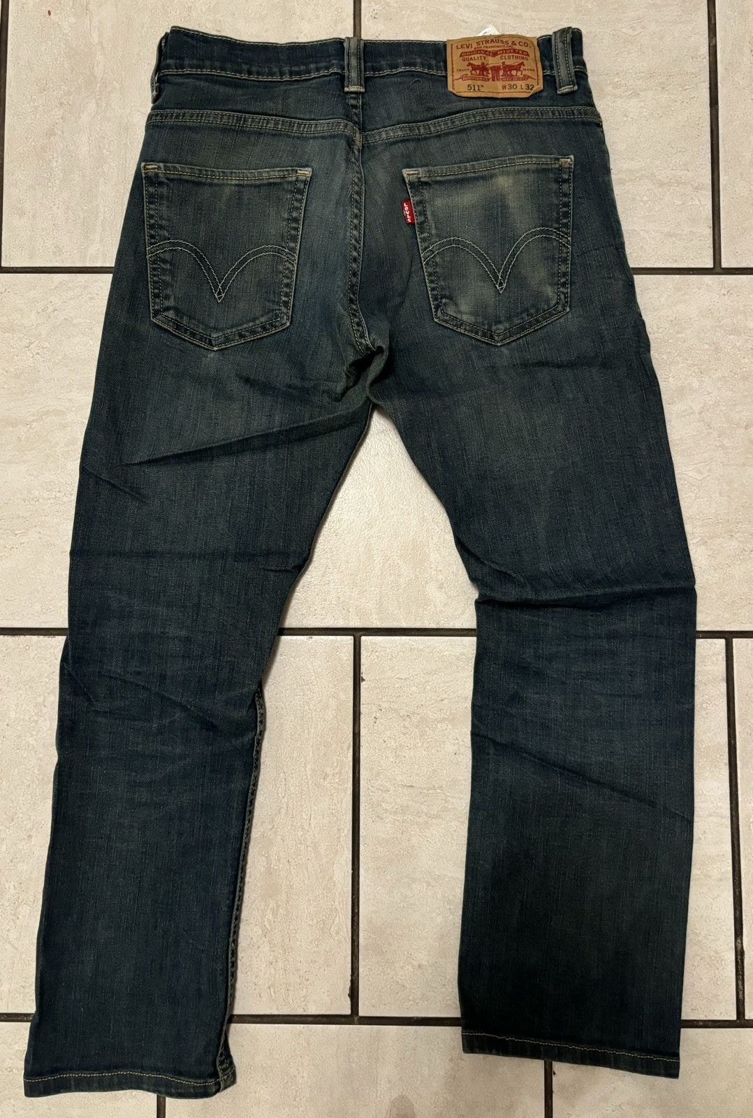 Levi's × Vintage 511 Slim Jeans Size US 30 / EU 46 - 4 Thumbnail