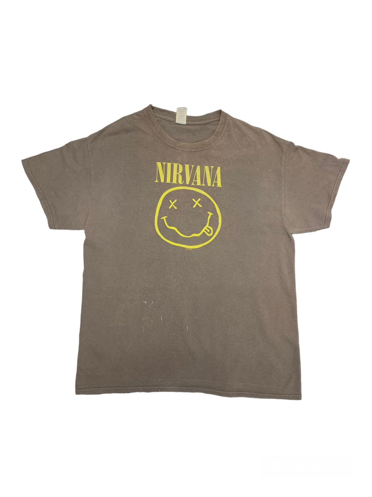 Band Tees Vintage Y2K Thrashed Faded Nirvana Band Tshirt Size US L / EU 52-54 / 3 - 1 Thumbnail