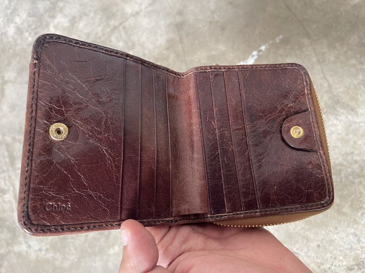 Chloe Chloe Medal Ribbon Bifold Wallet Size ONE SIZE - 6 Thumbnail