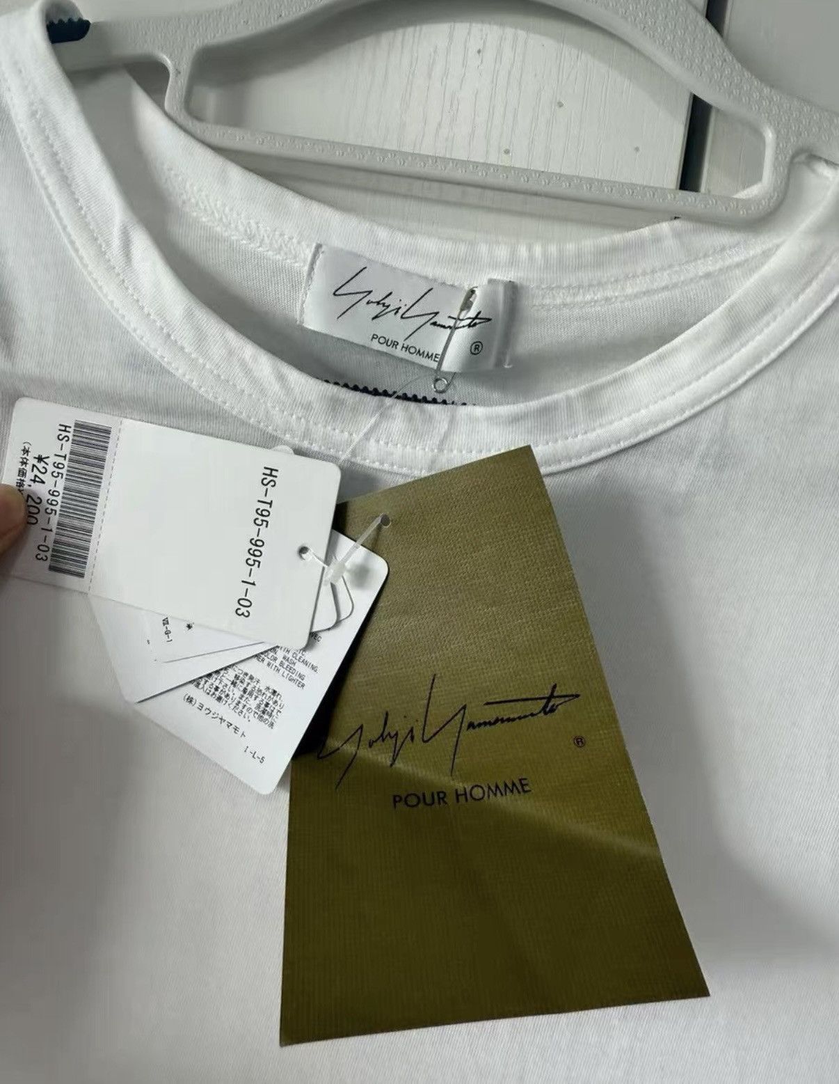 Yohji Yamamoto Yohji Yamamoto mainline T-shirt Size US L / EU 52-54 / 3 - 4 Thumbnail