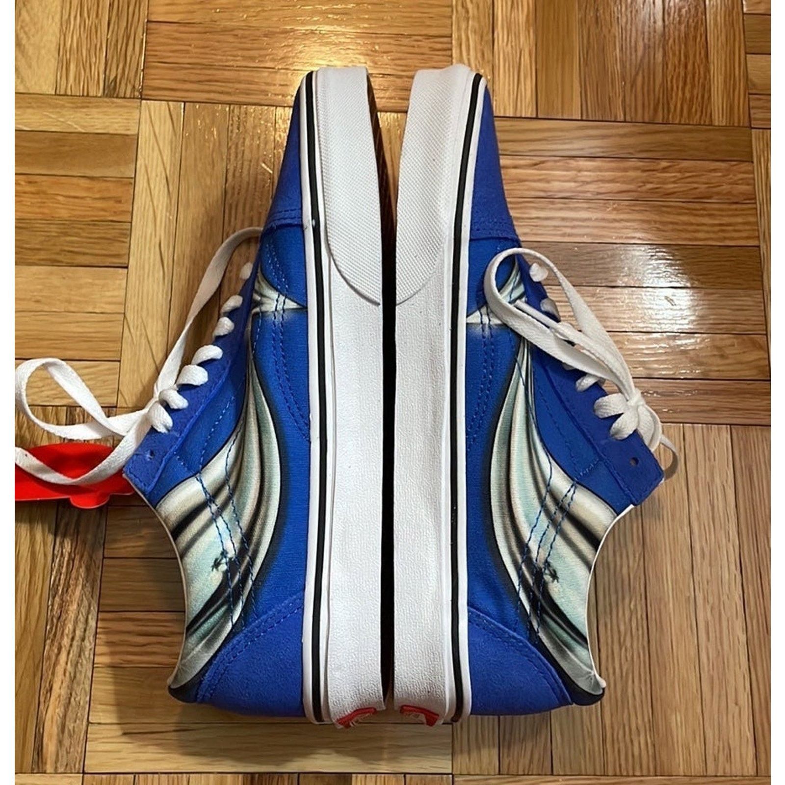 Vans VANS Warp Nebulas Blue/Chrome Sneakers Low-Top- Men’s 6.5 Size US 6.5 / EU 39-40 - 5 Thumbnail