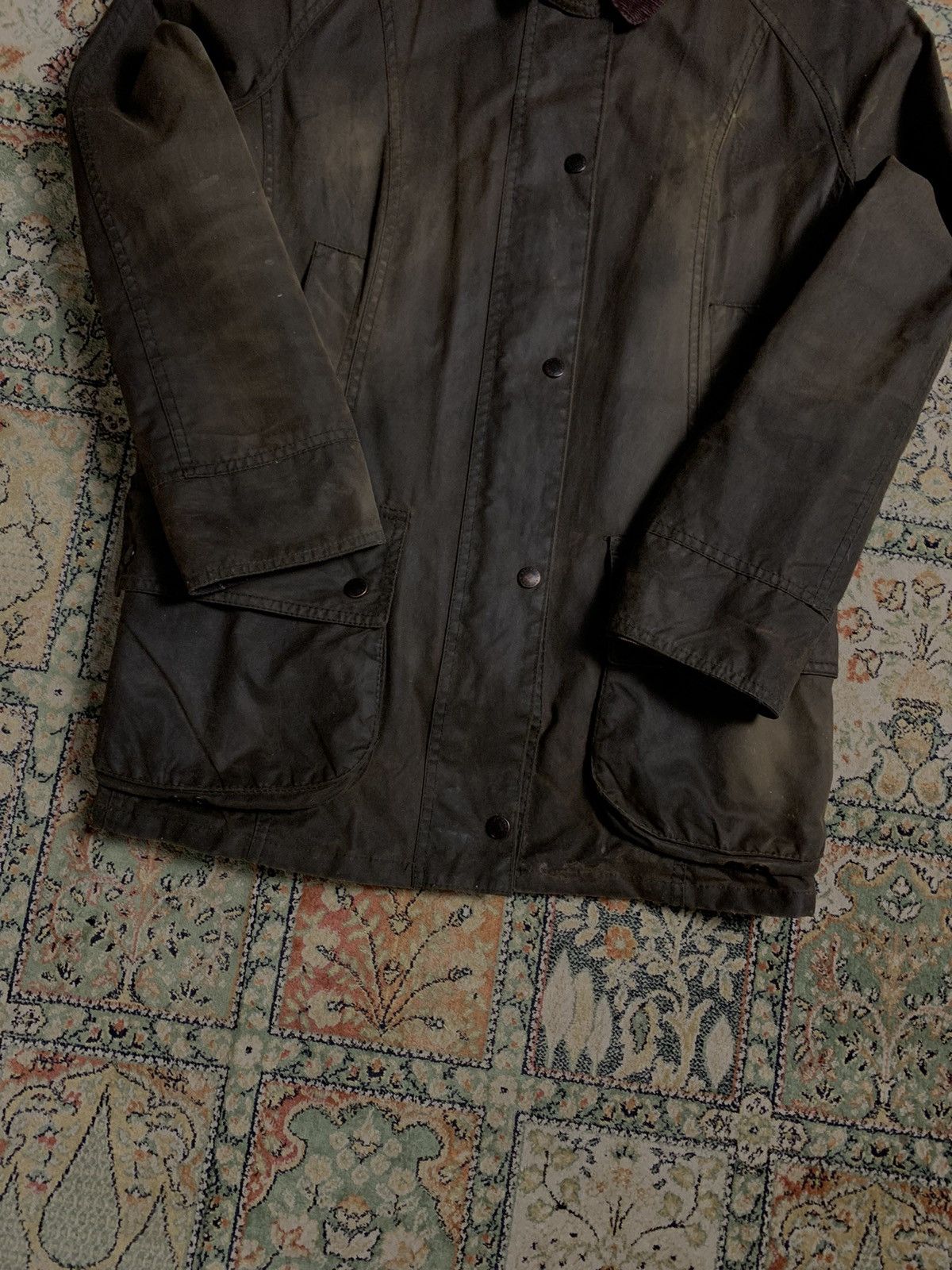Barbour × Vintage Vintage Barbour Waxed jacket England Size US S / EU 44-46 / 1 - 3 Thumbnail