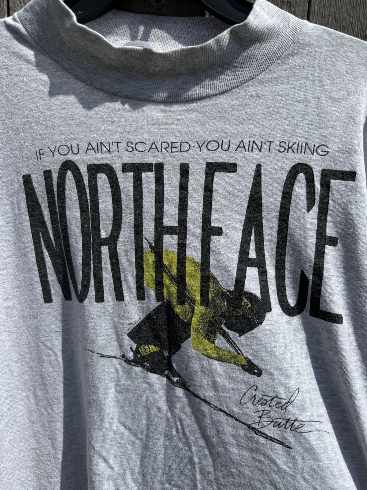 The North Face × Vintage Vintage North Face Skiing Longsleeve Tshirt Size US XL / EU 56 / 4 - 2 Thumbnail