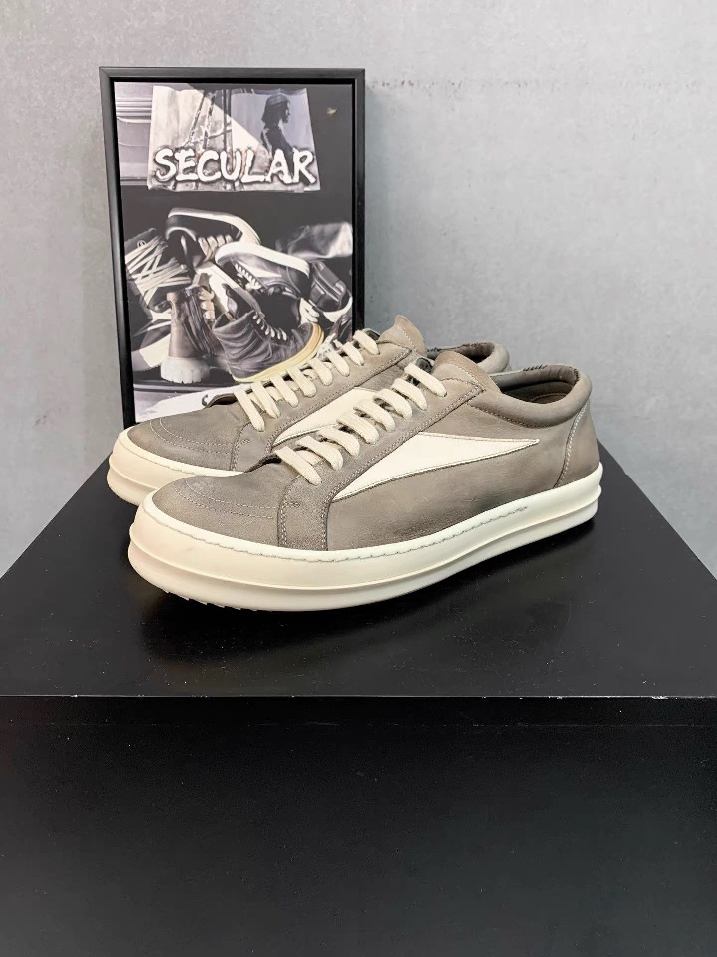 Rick Owens Rick Owens 24SS Brown Low-top Casual Shoes K34 Size US 10 / EU 43 - 1 Thumbnail