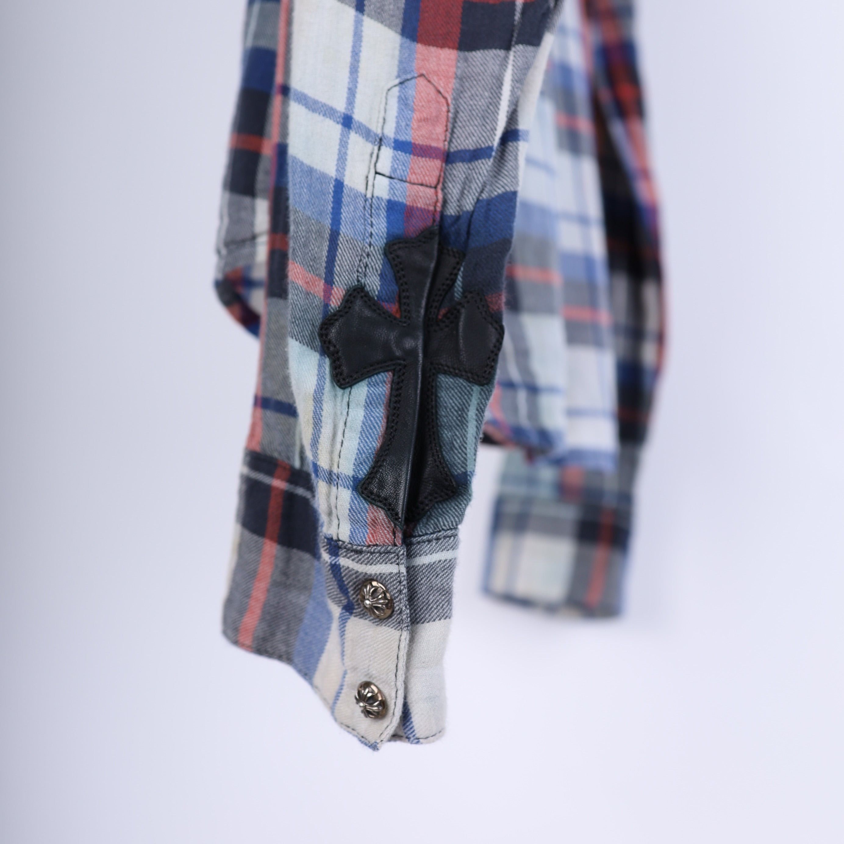 Chrome Hearts Chrome Hearts PATCHWORK FLANNEL SZ S Size US S / EU 44-46 / 1 - 11 Thumbnail