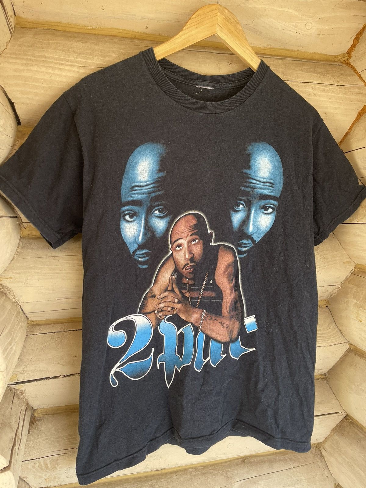 Rap Tees × Vintage Y2K Vintage Tupac 2pac R.I.P Memory t-shirt tee Size US M / EU 48-50 / 2 - 4 Thumbnail