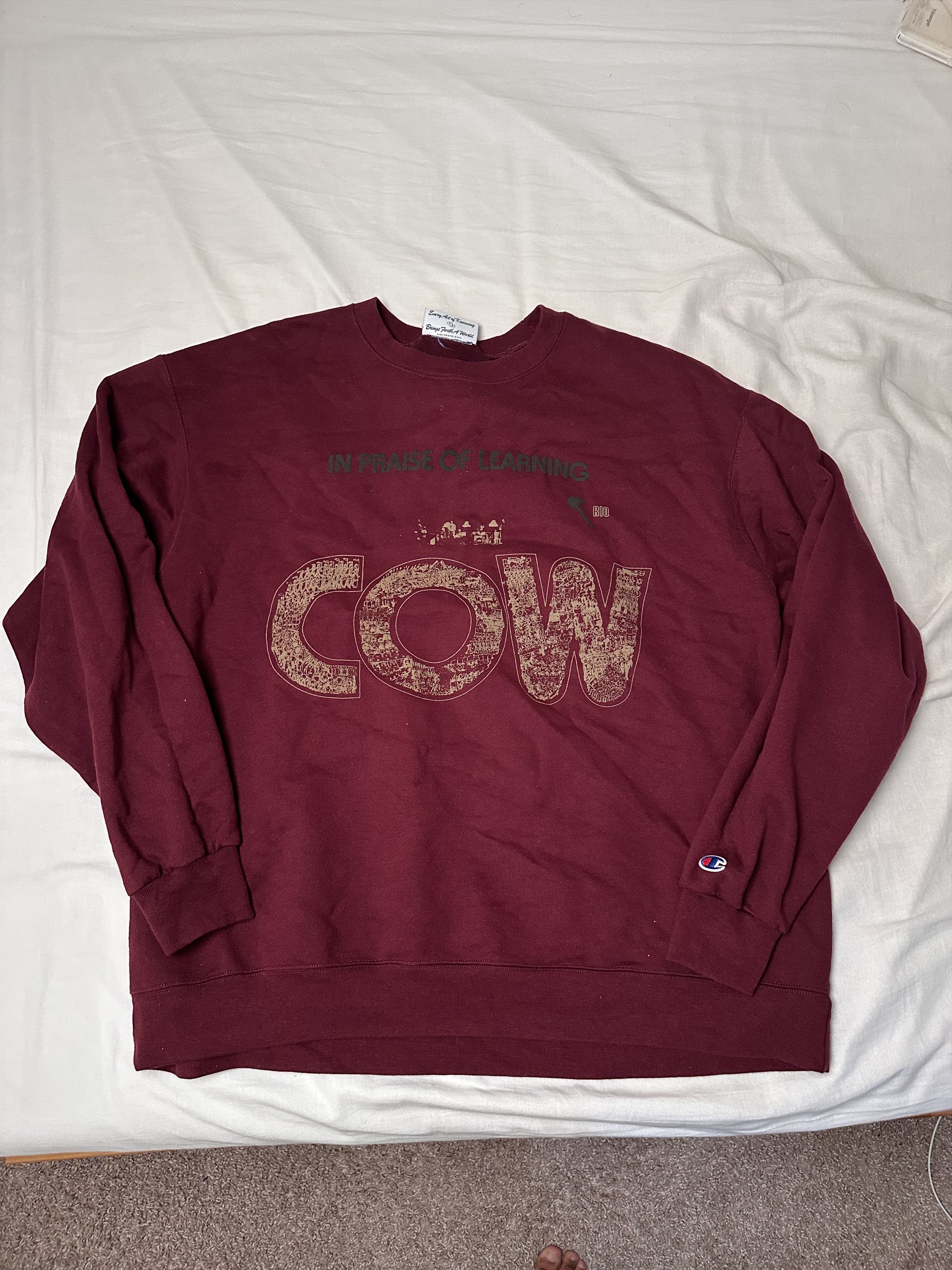 Boot Boyz Biz Cow Crewneck Sweatshirt size XXL Size US XXL / EU 58 / 5 - 2 Thumbnail
