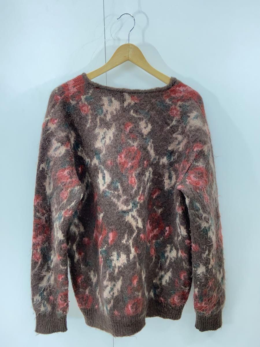 Needles Roses Mohair Knit Cardigan Size US M / EU 48-50 / 2 - 2 Thumbnail