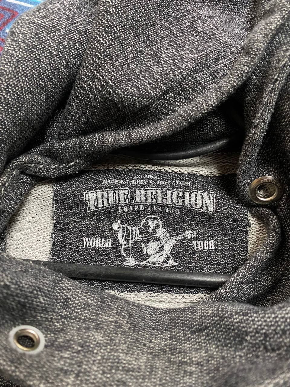 True Religion × Vintage True Religion Hoodie Vintage Big Logo Size M Size US XL / EU 56 / 4 - 2 Thumbnail
