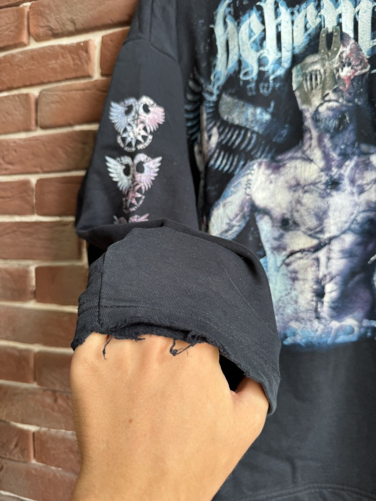 Band Tees Vintage Behemoth Demigod Black Metal Band Hoodie 00s XL Size US XL / EU 56 / 4 - 3 Thumbnail