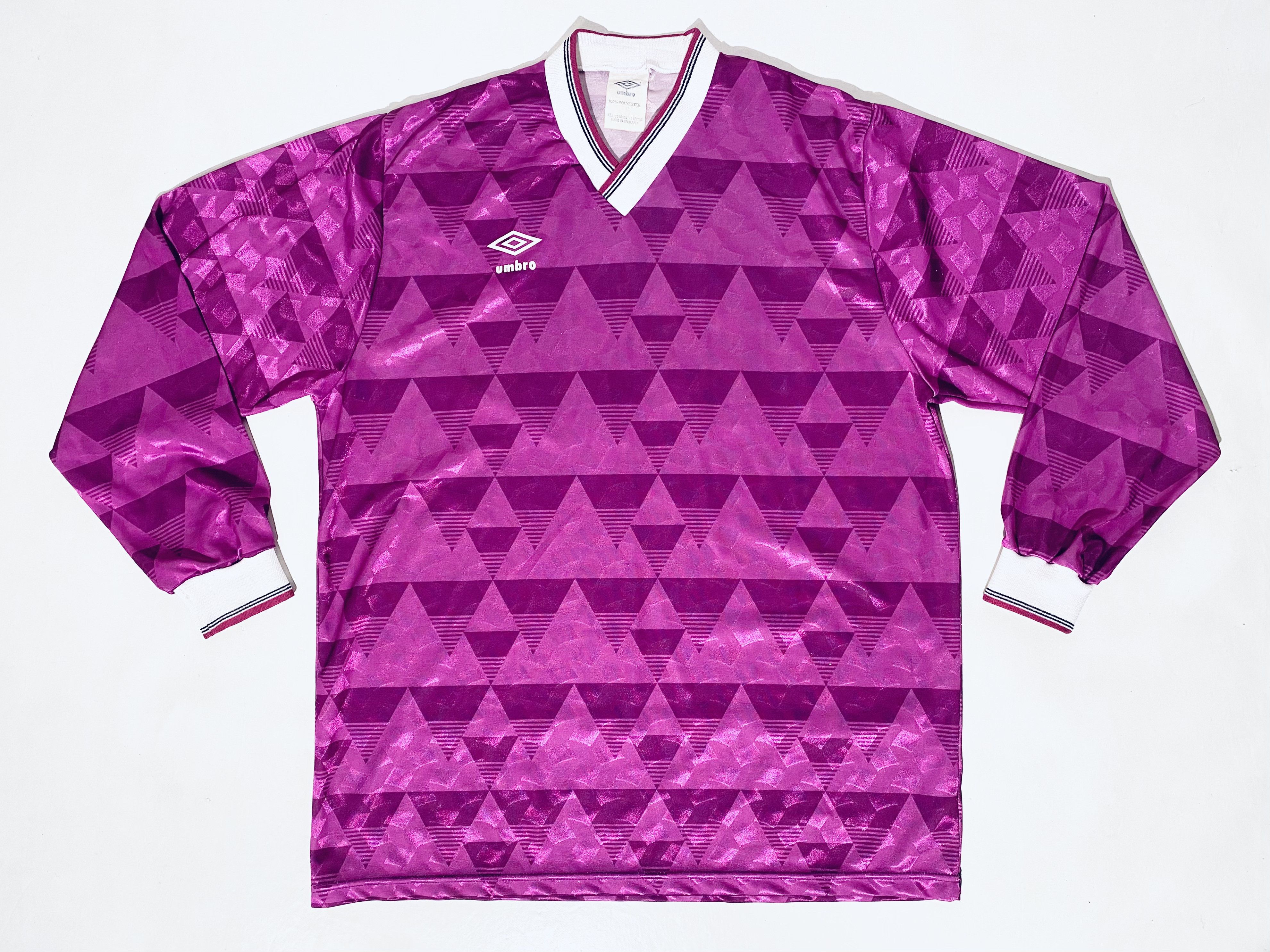 Umbro × Vintage 90´s Umbro 90s Vintage Template Football Shirt Long Sleeves Size US XL / EU 56 / 4 - 3 Thumbnail