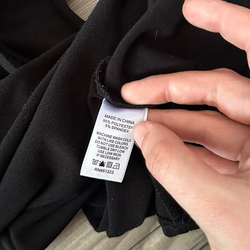 Other no brand black turtleneck short sleeve shirt Size M / US 6-8 / IT 42-44 - 4 Thumbnail