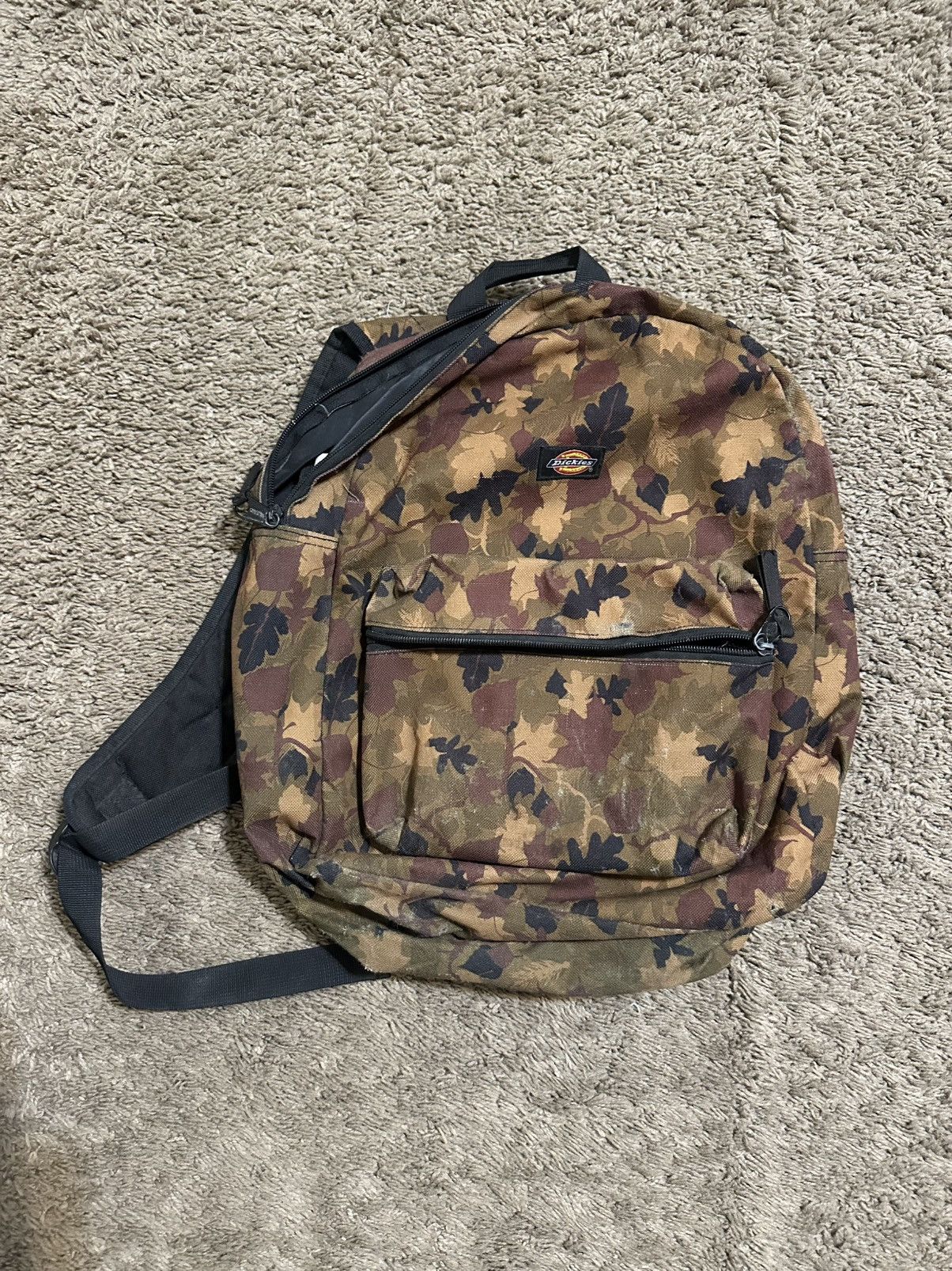Dickies Vintage Dickies “camouflage leaf” backpack 00s Size ONE SIZE - 1 Thumbnail