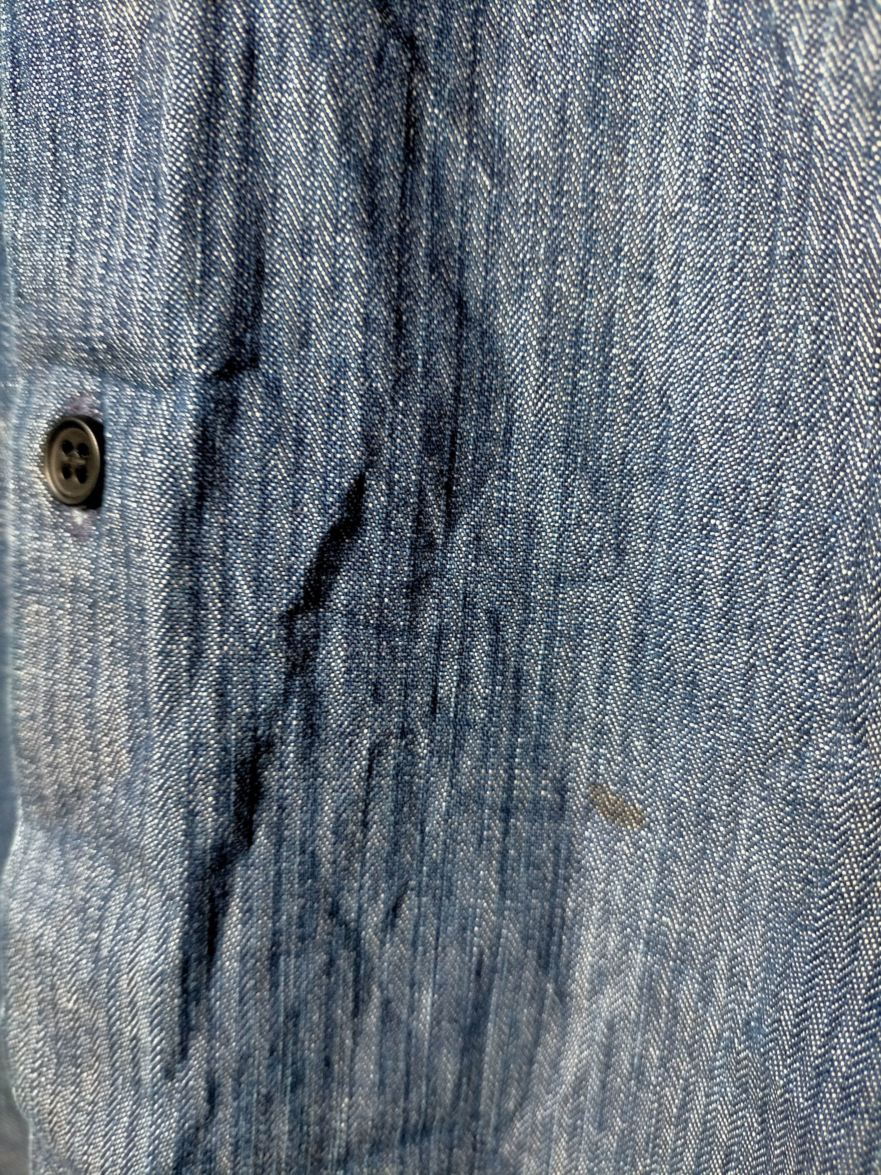 A.P.C. Made in japan A.P.C Blue Jeans Button Ups Size US L / EU 52-54 / 3 - 10 Thumbnail