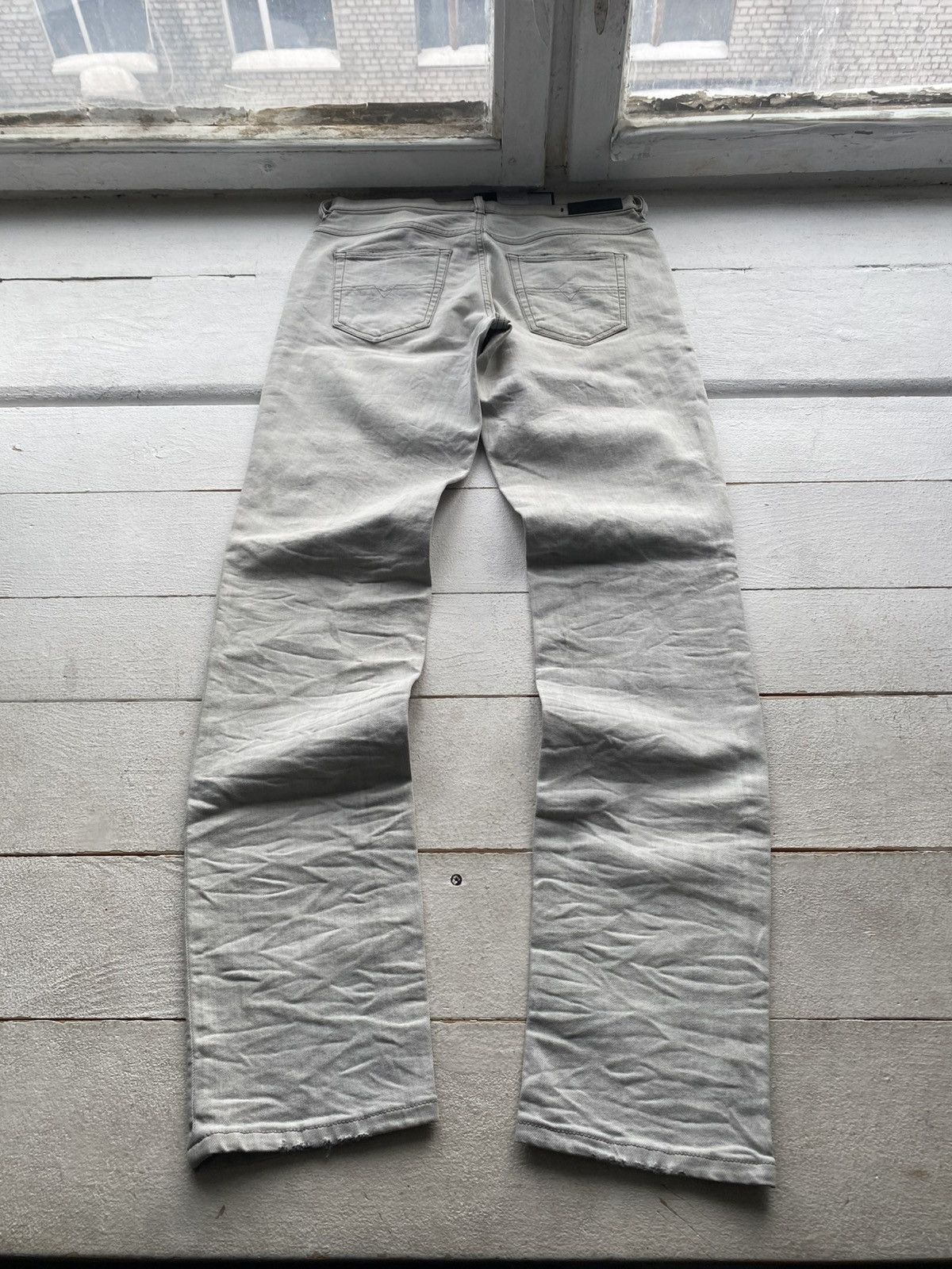 Diesel NWT Luxury Y2K Diesel Belthy Slim Boyfriend Jeans Distressed Size 27" / US 4 / IT 40 - 12 Thumbnail