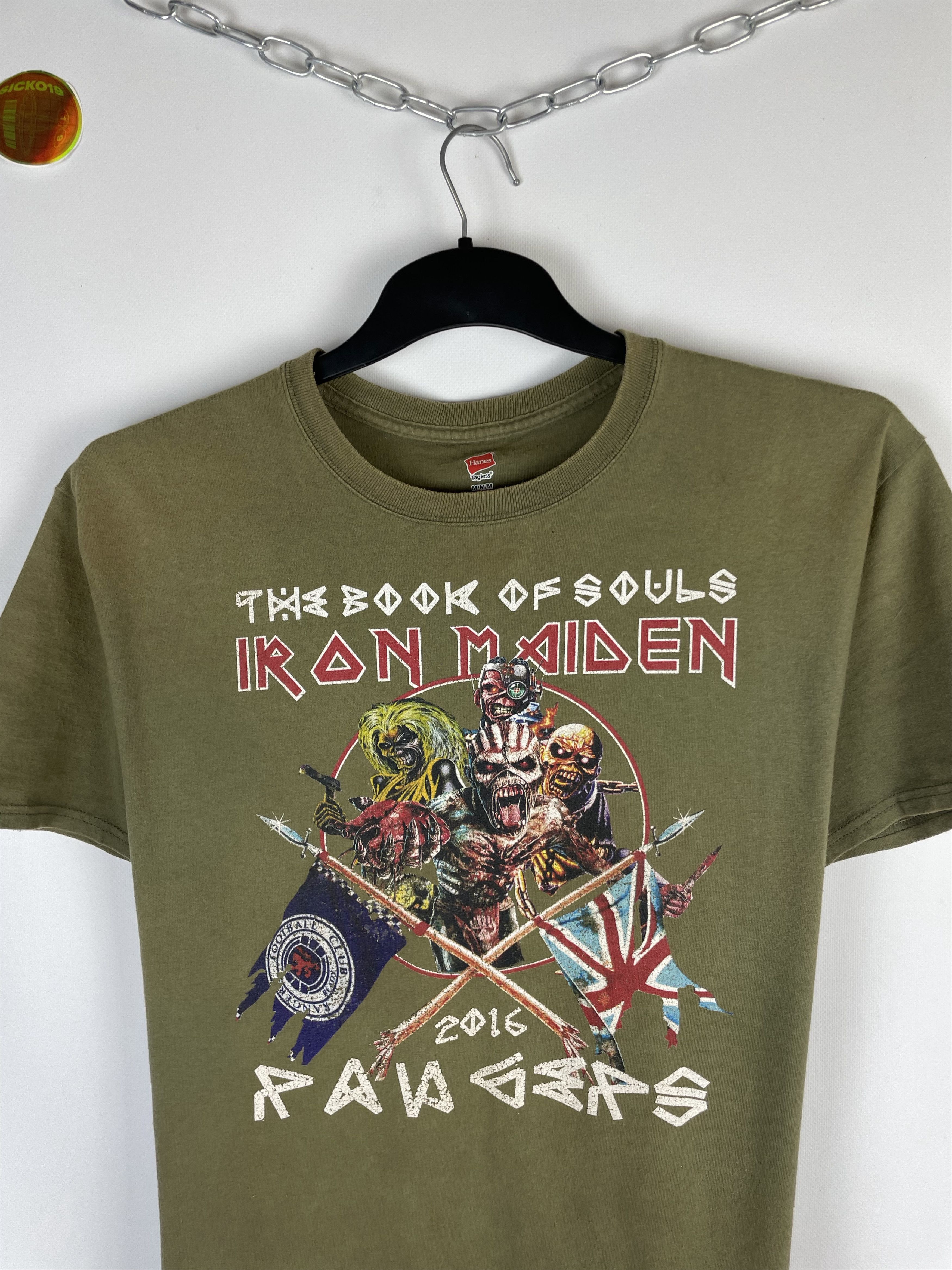 Band Tees × Iron Maiden × Vintage 2016 Iron Maiden T-Shirt tour Size US M / EU 48-50 / 2 - 3 Thumbnail