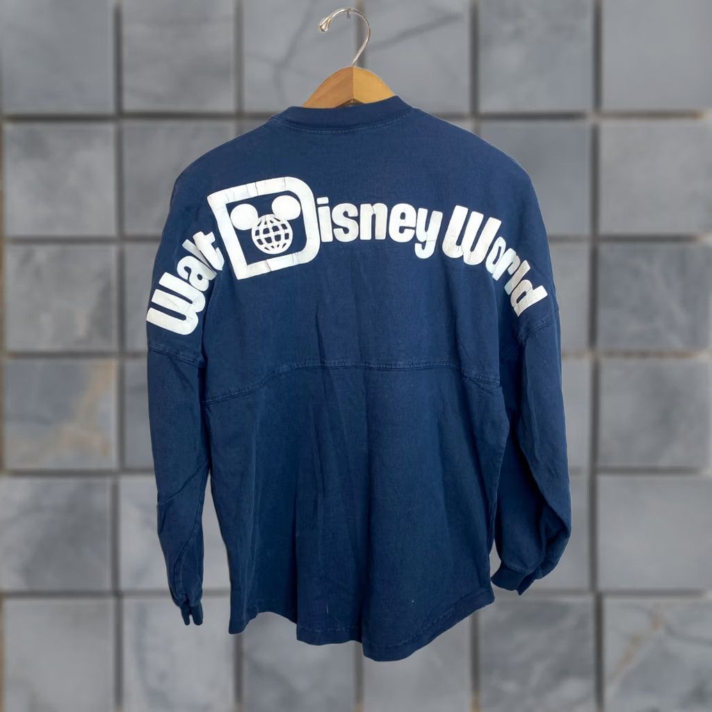 Disney Disney Mickey Mouse Spirit Jersey Tee Crew N/S Men XS Blue 8024 T-Shirt Shirt Graphic Long Sleeve Size US XS / EU 42 / 0 - 1 Thumbnail