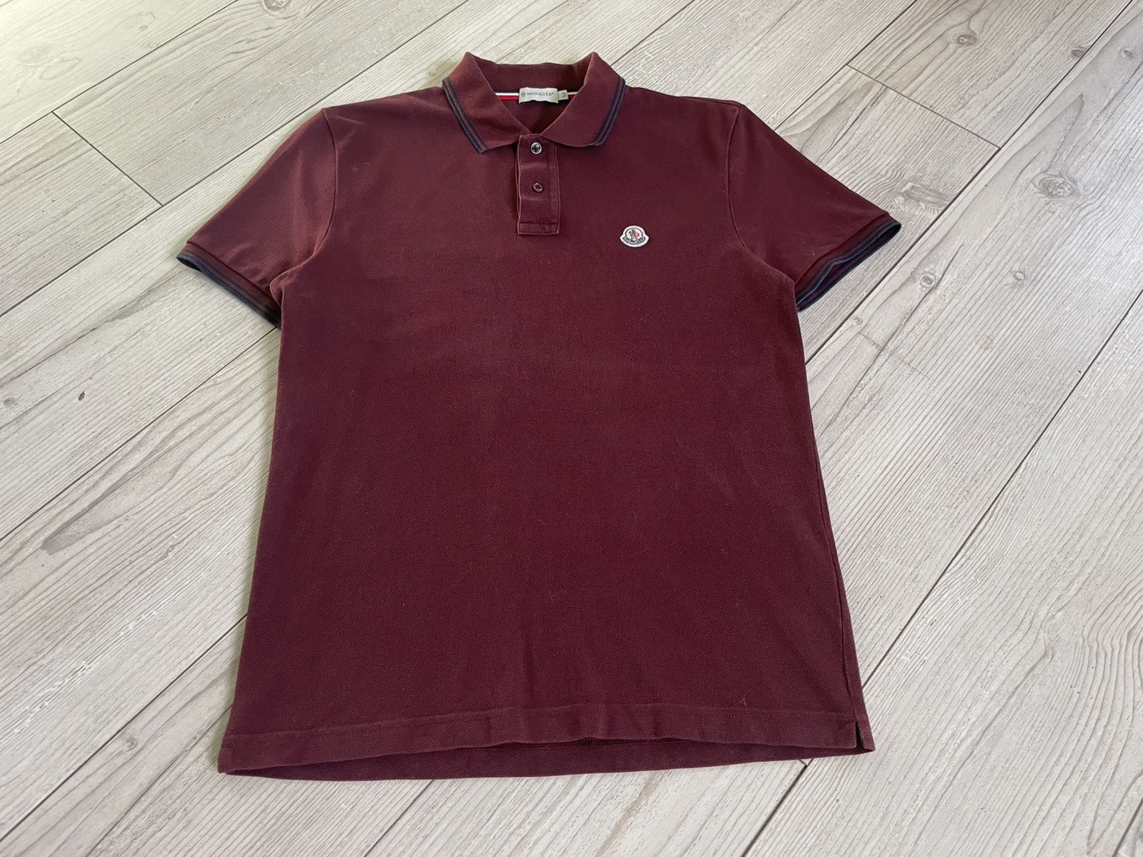 Moncler Moncler Polo Maglia Manica Corta Logo Size US M / EU 48-50 / 2 - 7 Thumbnail