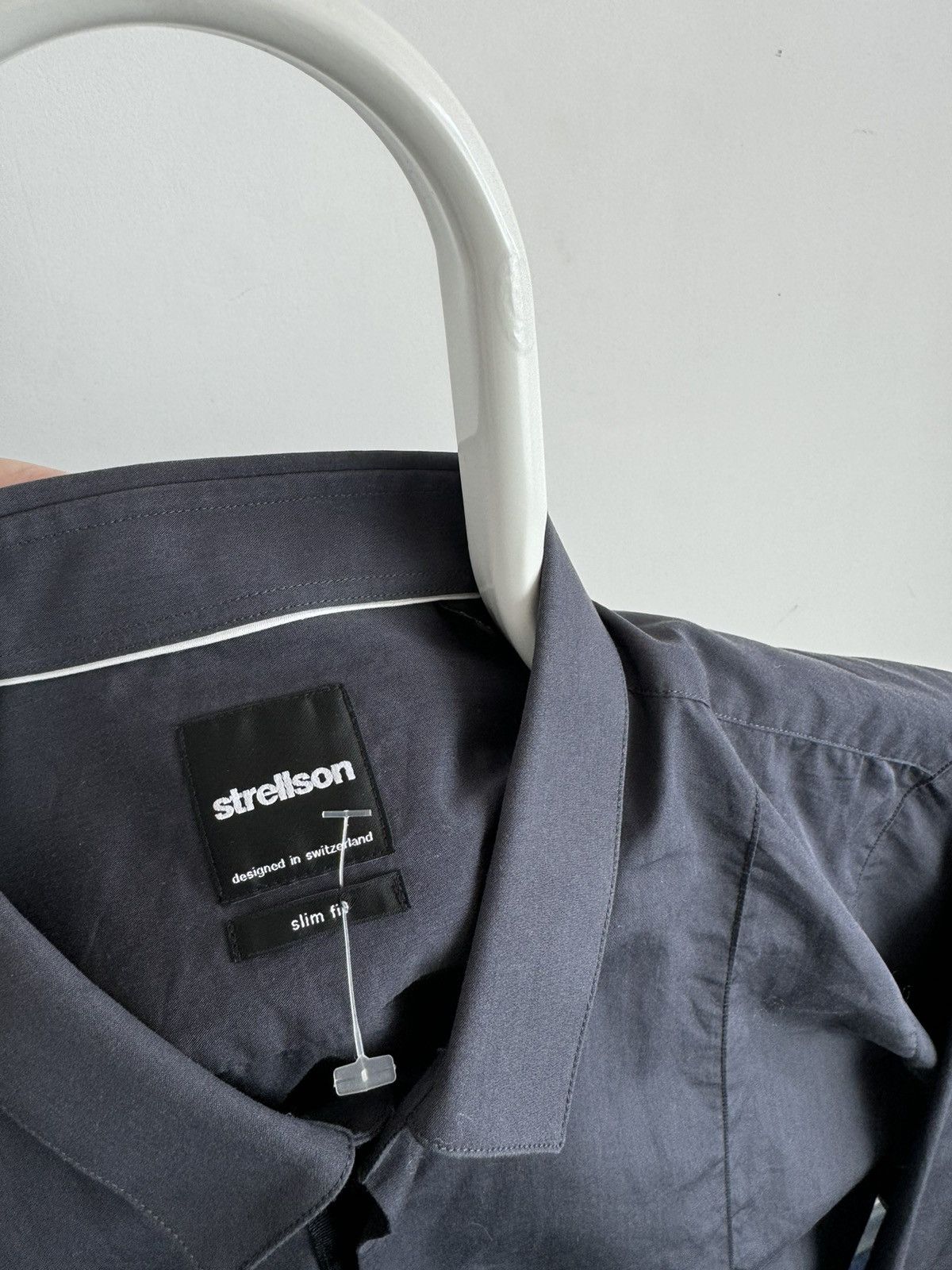 Strellson × Vintage Strellson Designed In Switzerland Long Sleeve Basic Shirt Size US L / EU 52-54 / 3 - 3 Thumbnail