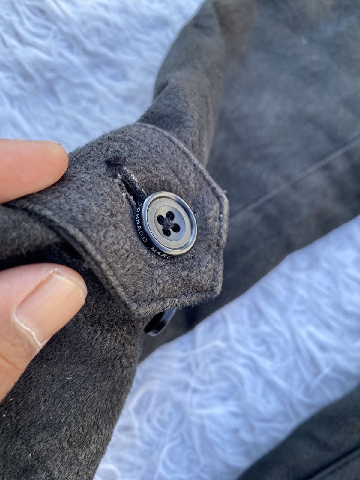 Tornado Mart Rare Vintage Tornado Mart Japanese Brand Suede Trench Coat Size M / US 6-8 / IT 42-44 - 13 Thumbnail