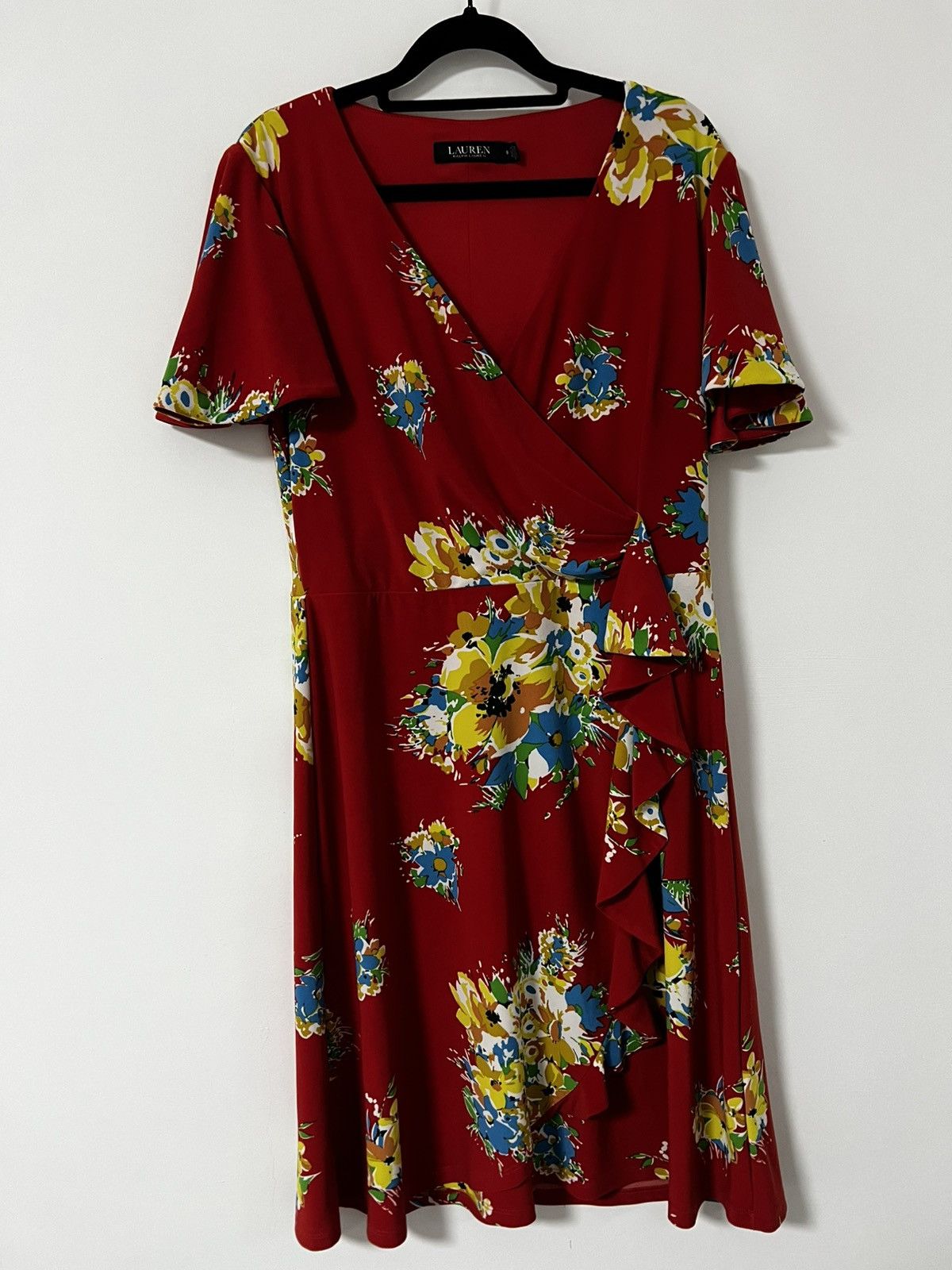 Lauren Ralph Lauren Black label ralph lauren dress ruffle flowers M Size M / US 6-8 / IT 42-44 - 1 Thumbnail