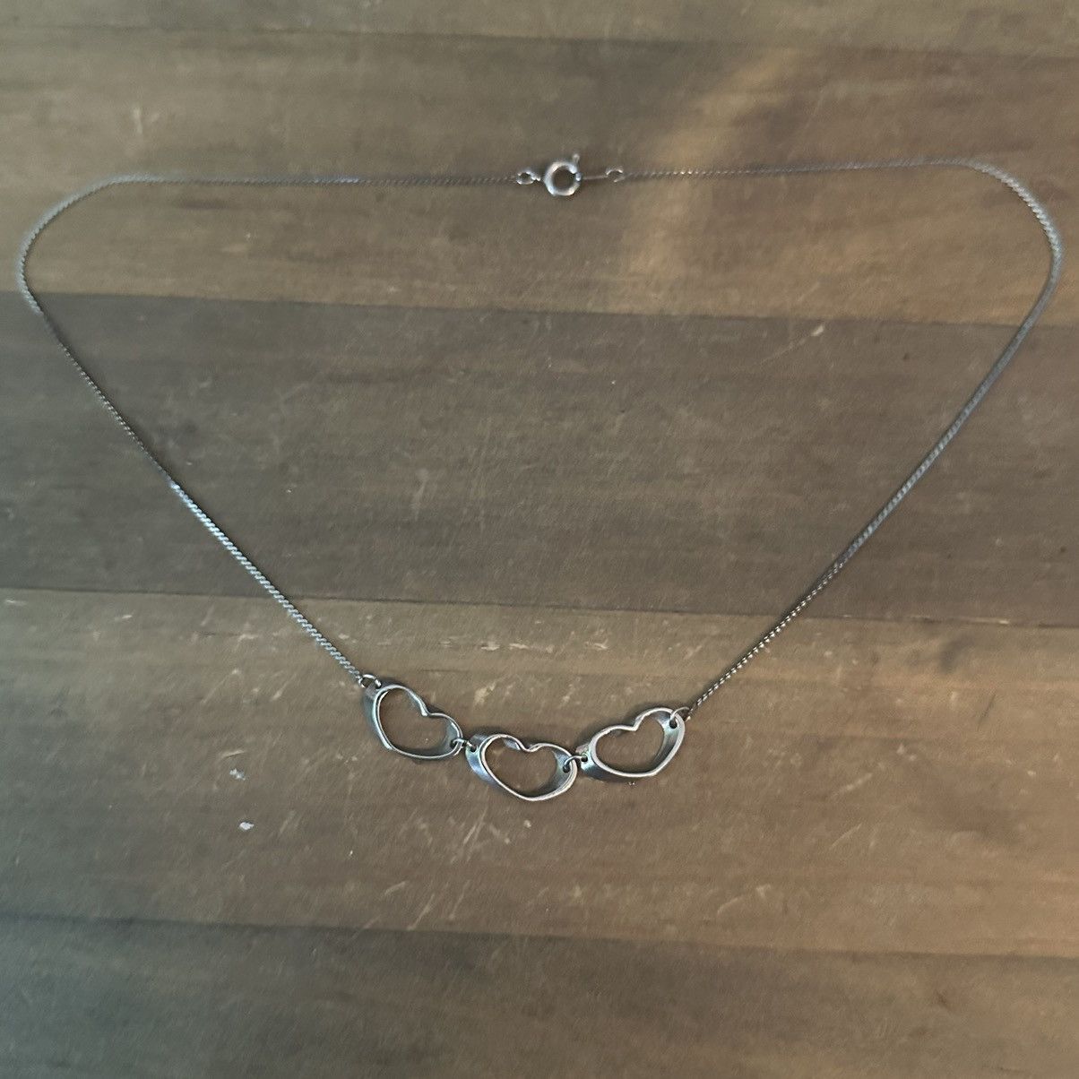 Vintage Vintage triple heart necklace Size ONE SIZE - 2 Thumbnail