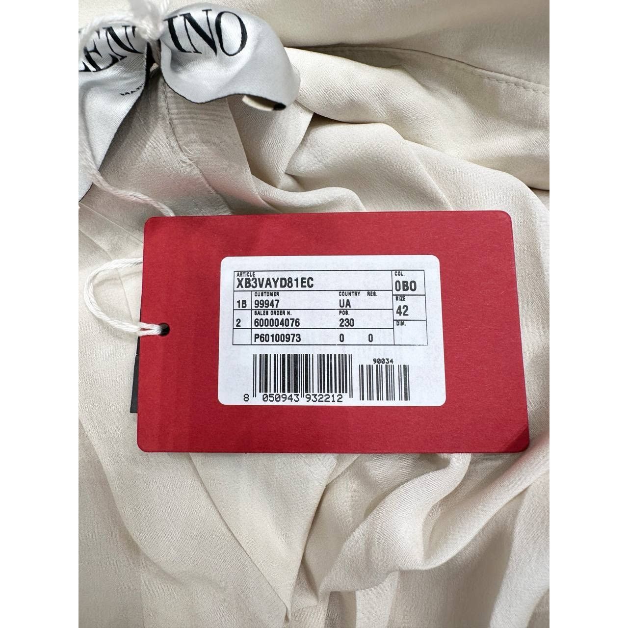 Valentino Valentino Camellia Silk Avorio Fuchsia Trench Coat Sz.42 Size M / US 6-8 / IT 42-44 - 7 Thumbnail