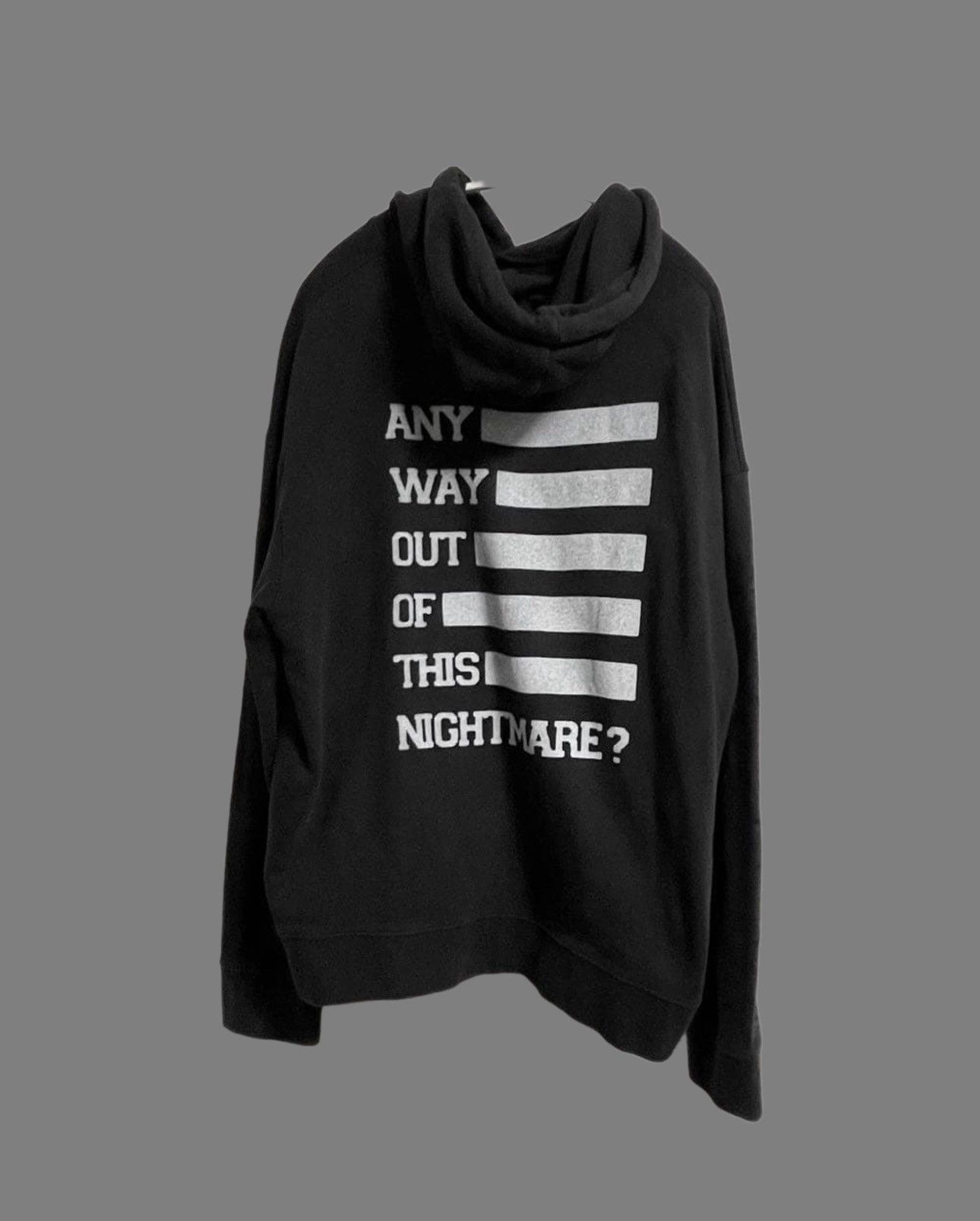 Raf Simons Any Way Out Of This Nightmare Hoodie
