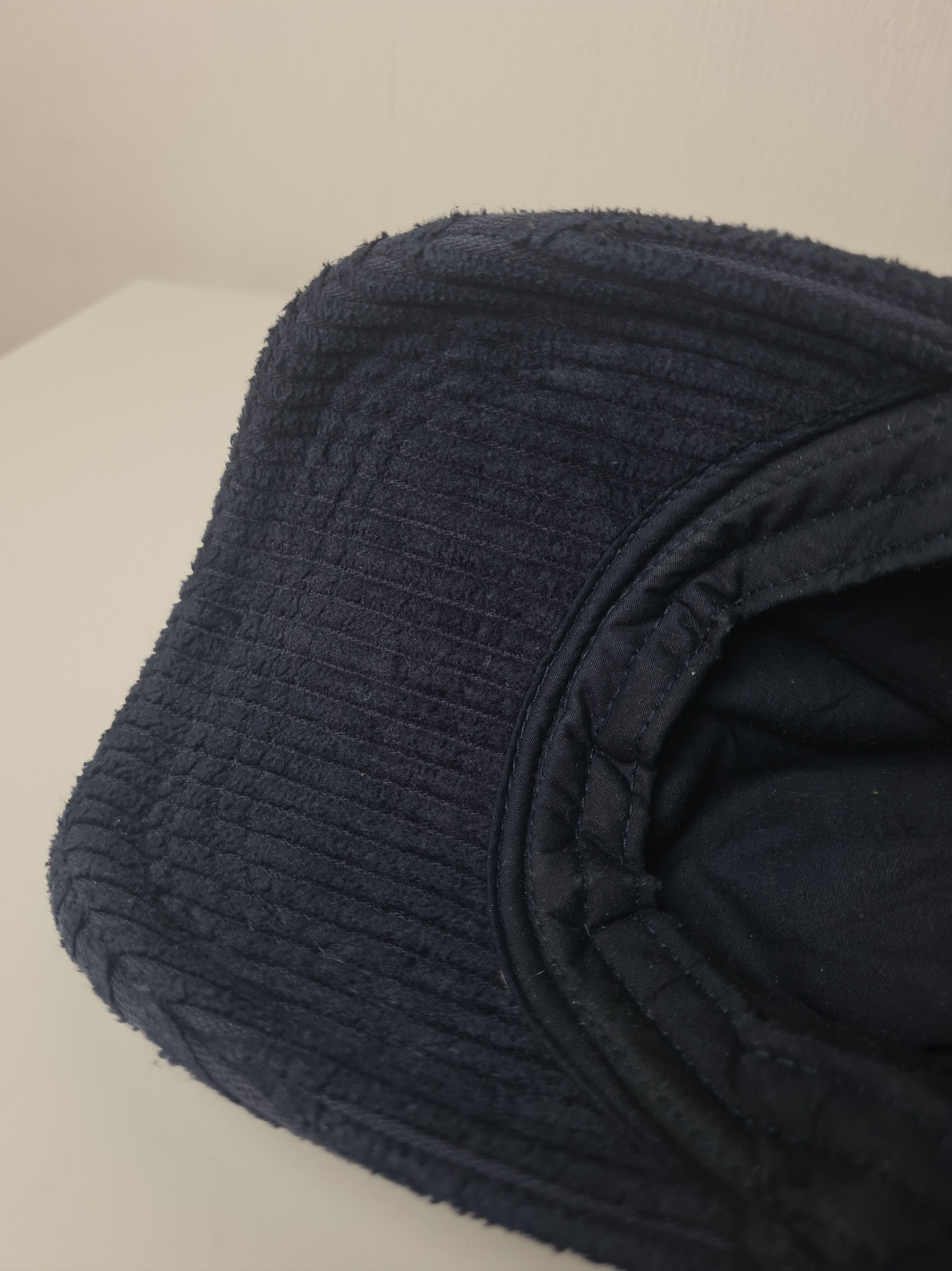 Ted Baker Ted Baker London Corduroy Baseball Cap Navy Hat Cord Cotton Size ONE SIZE - 7 Thumbnail