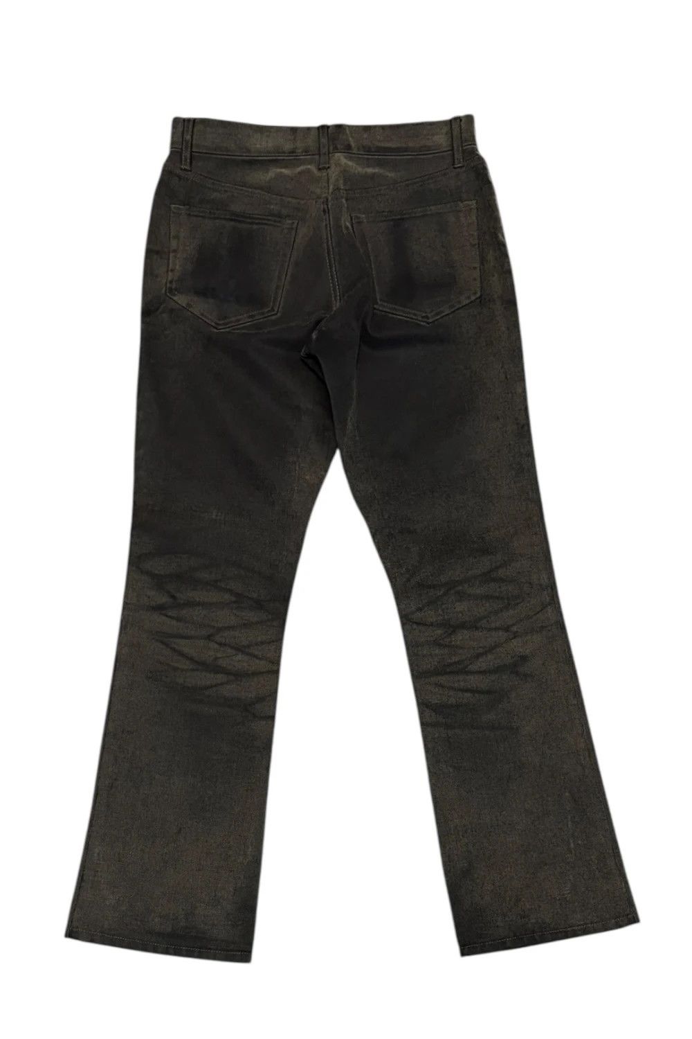 5351 POUR LES HOMMES 5351 Pour Les Hommes grey claw mark streaked bootcut jeans Size US 26 / EU 42 - 2 Thumbnail