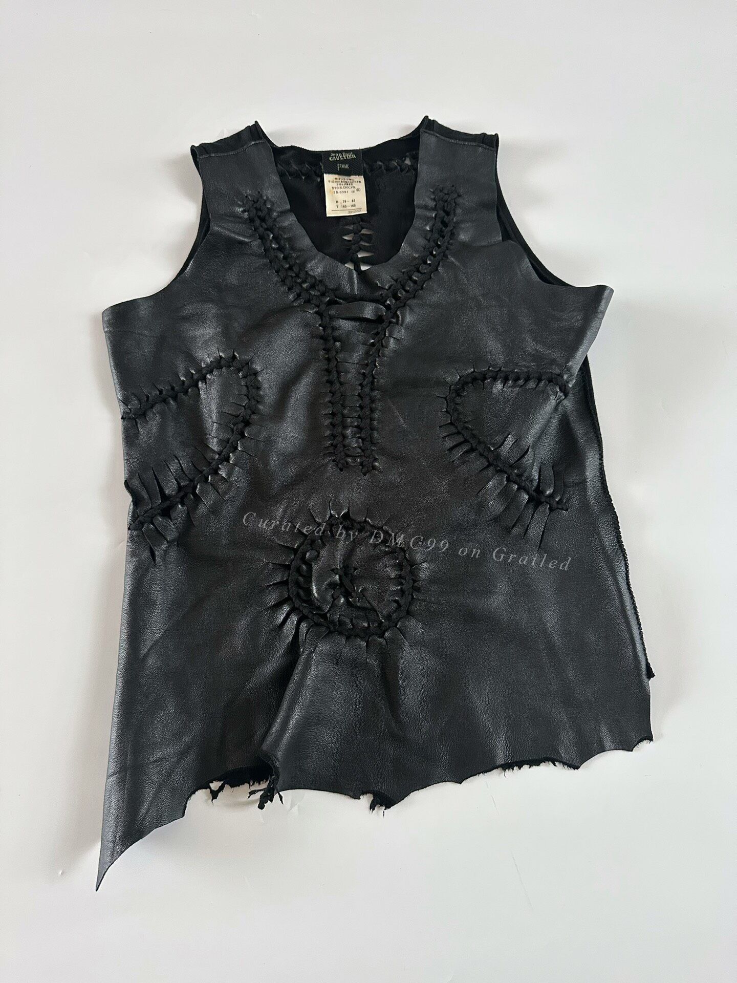 Jean Paul Gaultier Jean Paul Gaultier 2001 Runway Knit Vest Size US XXS / EU 40 - 1 Thumbnail