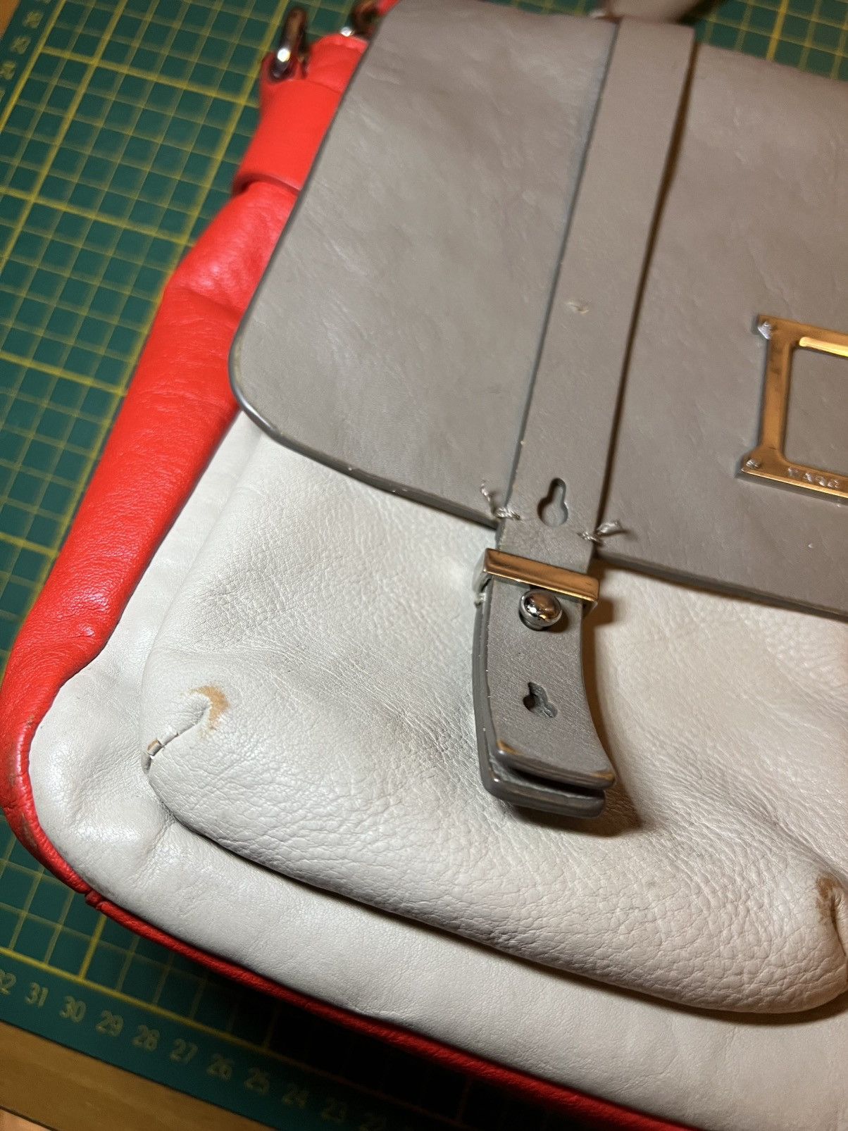 Marc by Marc Jacobs Marc by Marc Jacobs Werdie colour block satchel crossbody Size ONE SIZE - 18 Thumbnail