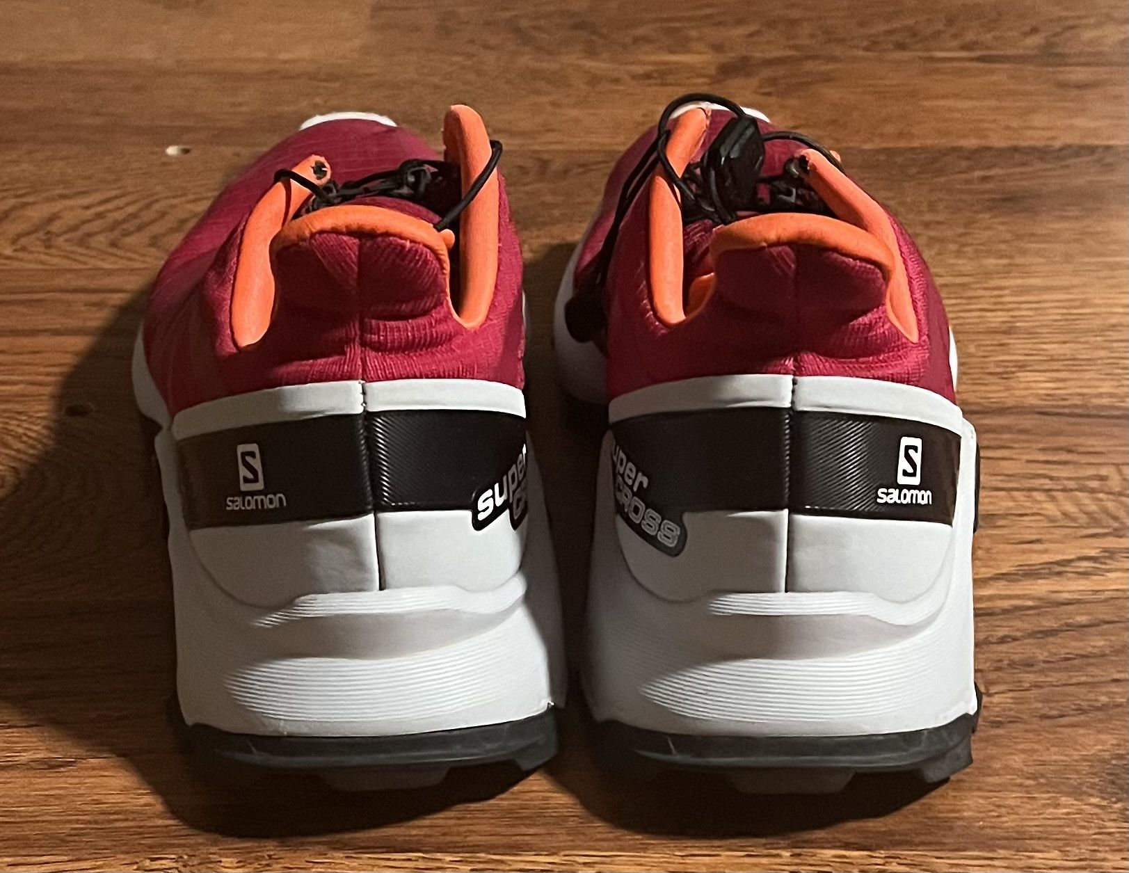Salomon Salomon Supercross Pink Orange Trail Running Shoes Size US 8 / IT 38 - 5 Thumbnail