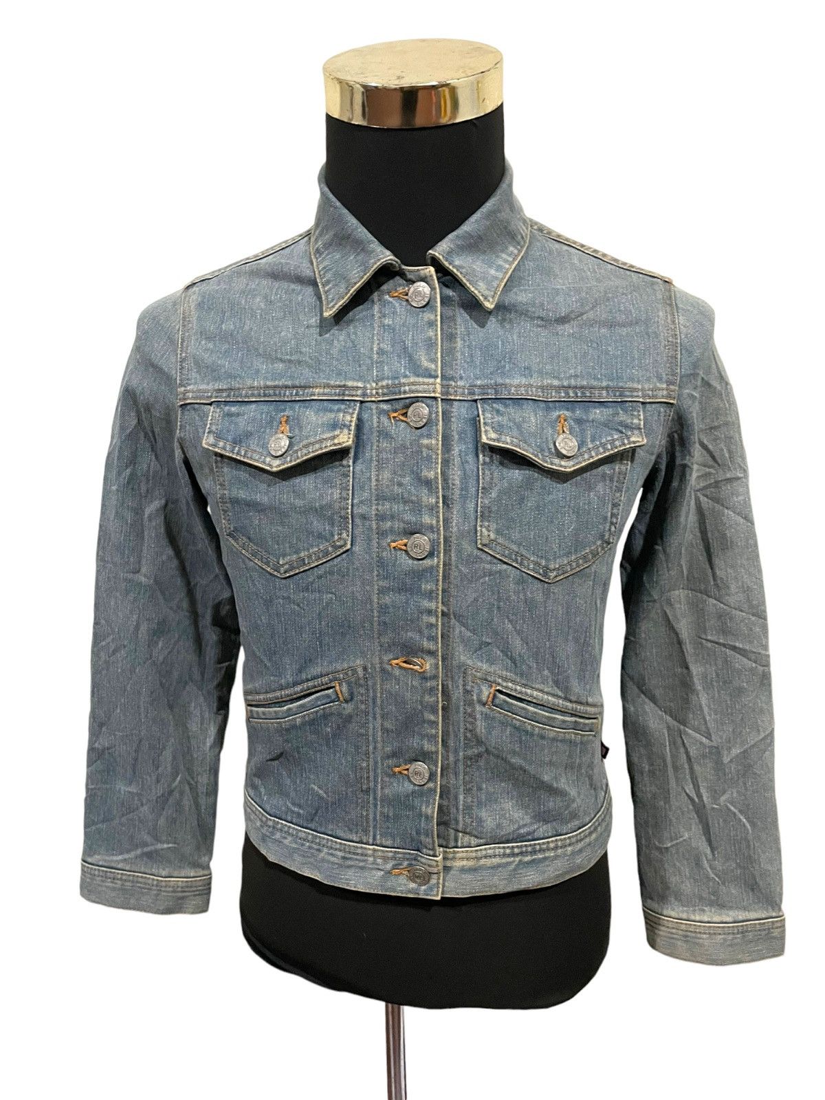 Designer × Ralph Lauren Ralph Lauren Jeans Company Denim Jacket Size L / US 10 / IT 46 - 6 Thumbnail