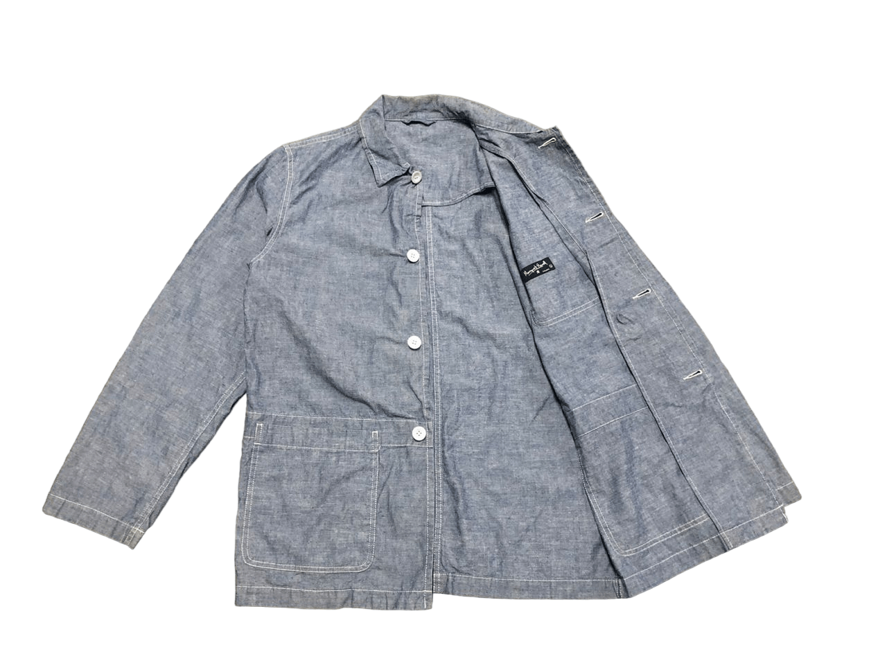 Margaret Howell Margaret Howell Chambray Chore Jacket Size US L / EU 52-54 / 3 - 3 Thumbnail