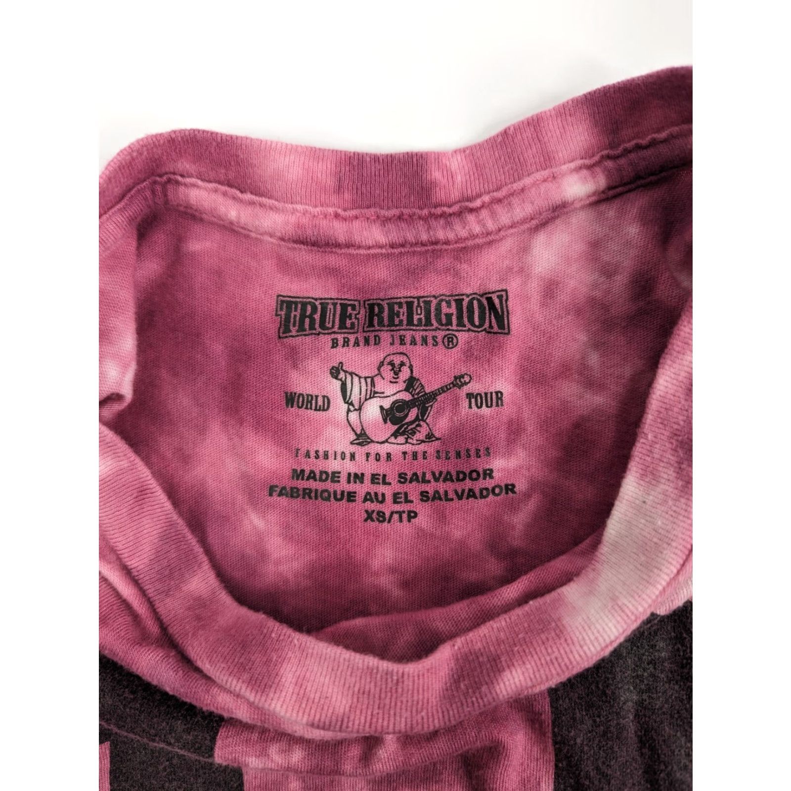 True Religion VINTAGE True Religion Tee Women’s XS Pink Horseshoe Logo Tie Dye T-Shirt Women XS Pink True Religion Tee Size XS / US 0-2 / IT 36-38 - 5 Thumbnail