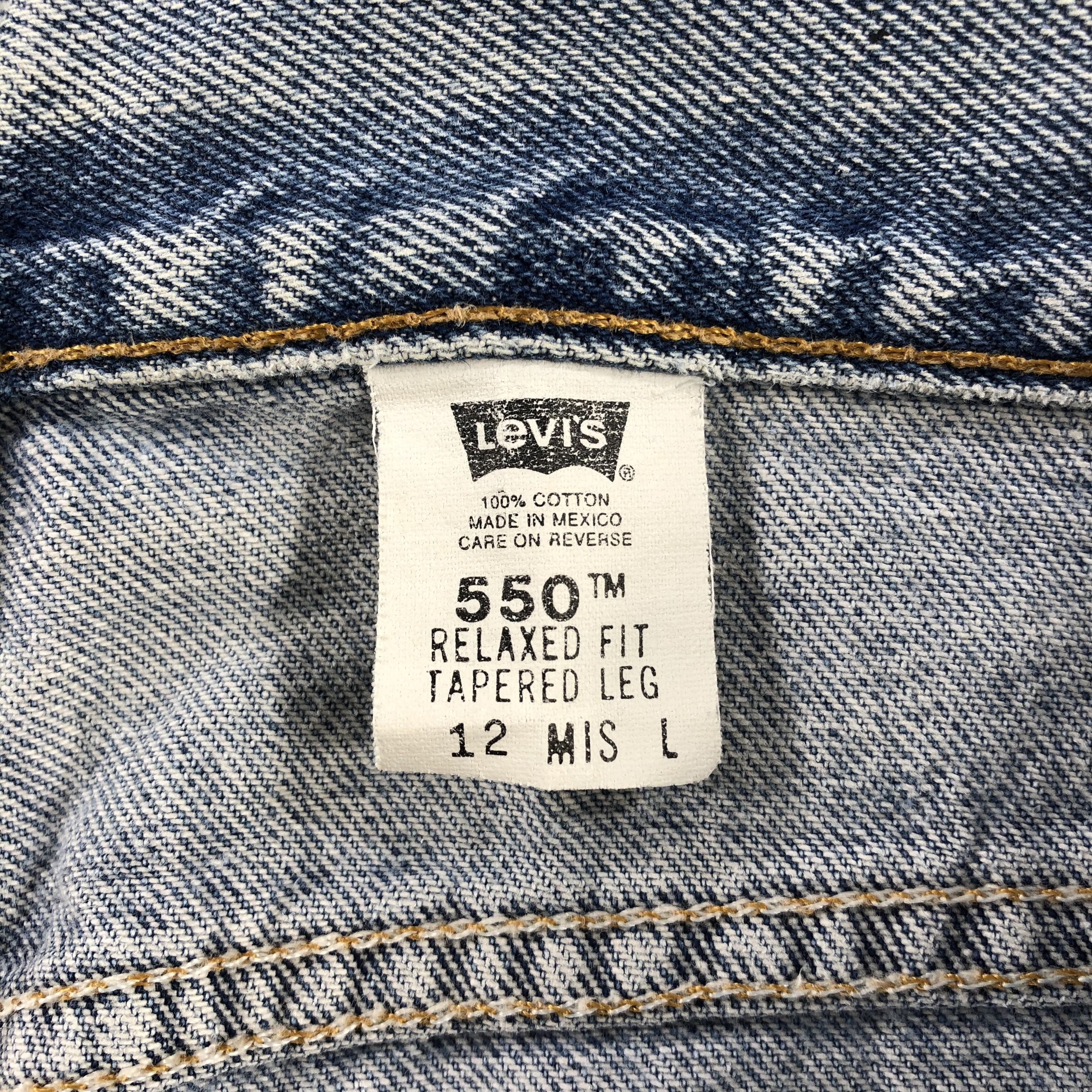 Levi's × Vintage Vintage 90s Blue Wash Levis 550 Jeans-JM3075 Size US 30 / EU 46 - 13 Thumbnail