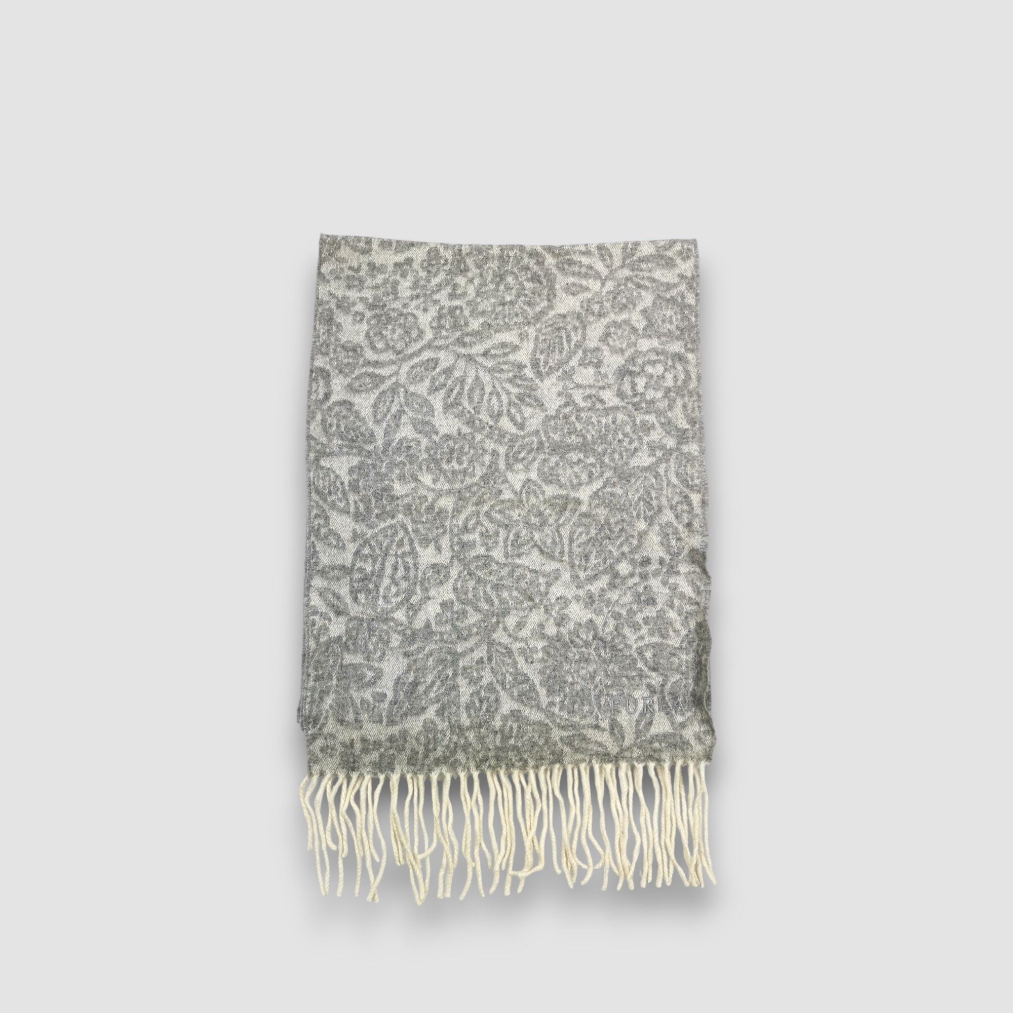 Furla Vintage FURLA Scarf Wool Cashmere Scarves. Size ONE SIZE - 2 Thumbnail