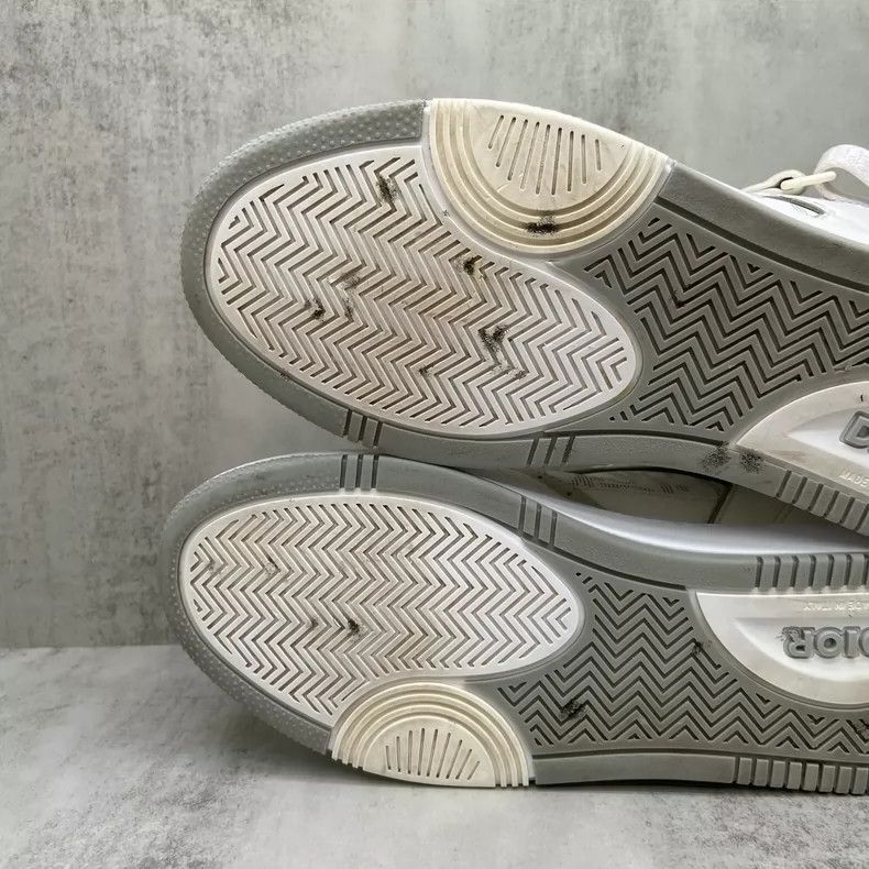 Dior Dior B27 High Top Sneakers in White-2506 Size US 6 / EU 39 - 8 Thumbnail