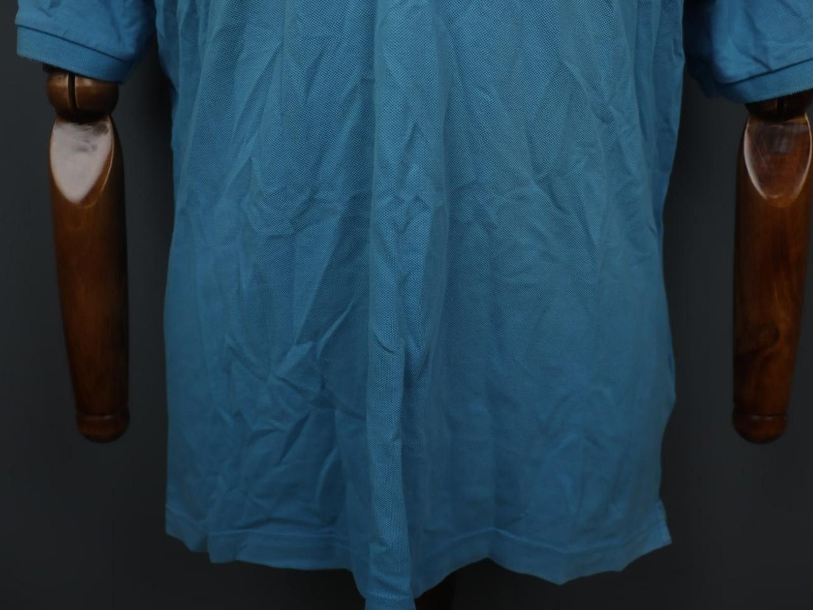 La Martina LA MARTINA Blue Cotton Collared Casual Polo Shirt Size XL Size US XL / EU 56 / 4 - 3 Thumbnail