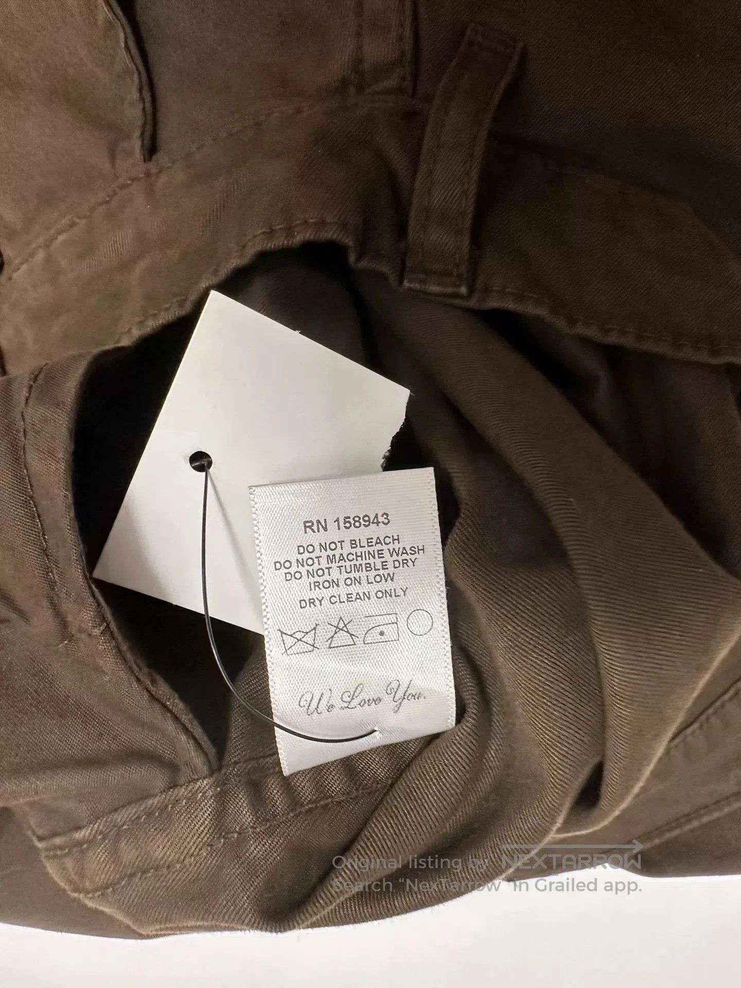 Cherry LA brown cargo pants made in usa. Size US 28 / EU 44 - 9 Thumbnail