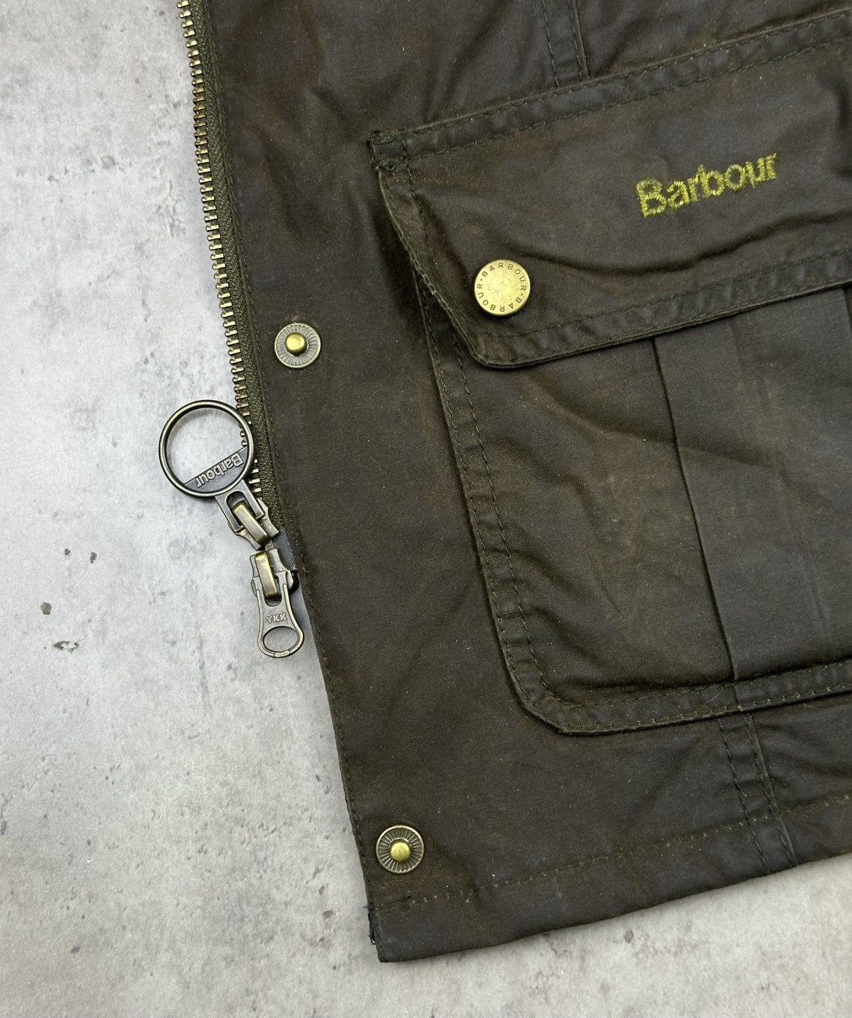 Barbour BARBOUR Olive Retail Morris Wax Jacket Medium Liberty Floral Size M / US 6-8 / IT 42-44 - 7 Thumbnail