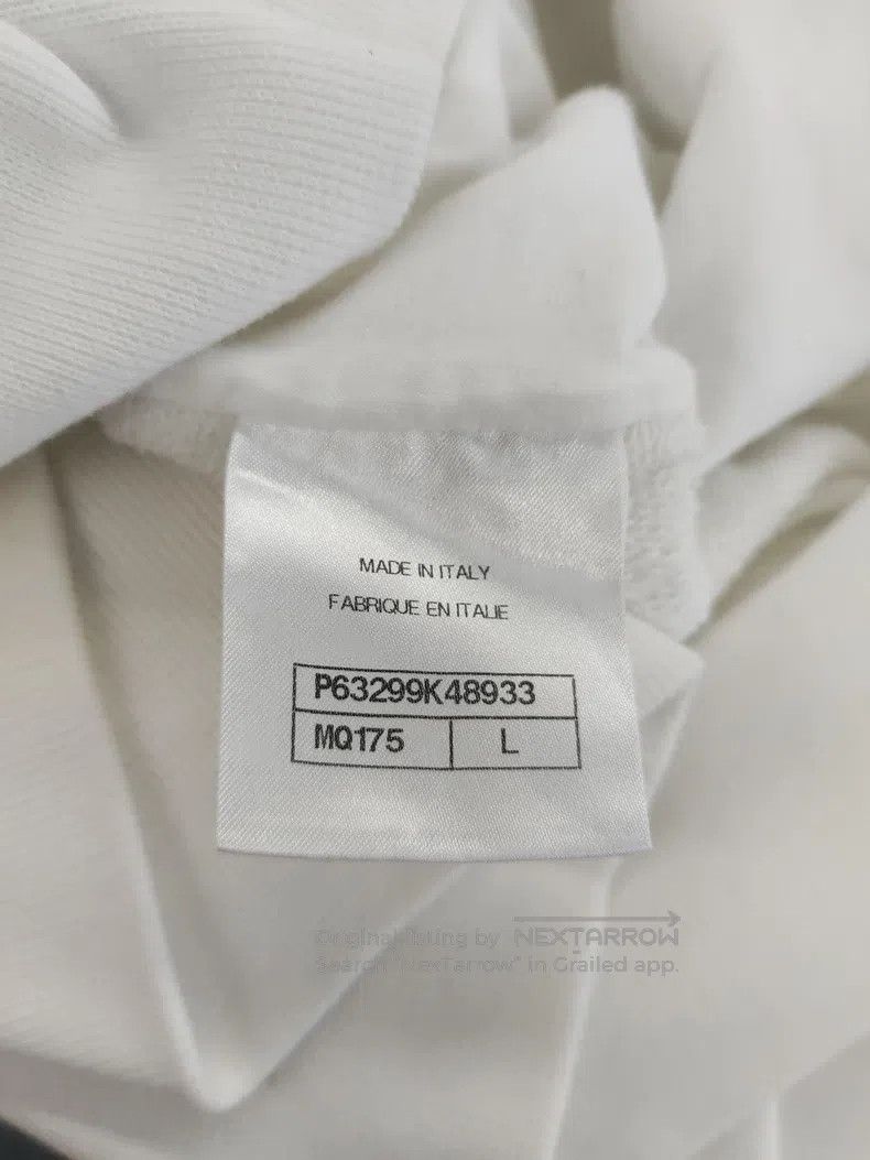 Chanel Chanel White graffiti sweatshirt jacket Size L / US 10 / IT 46 - 4 Thumbnail